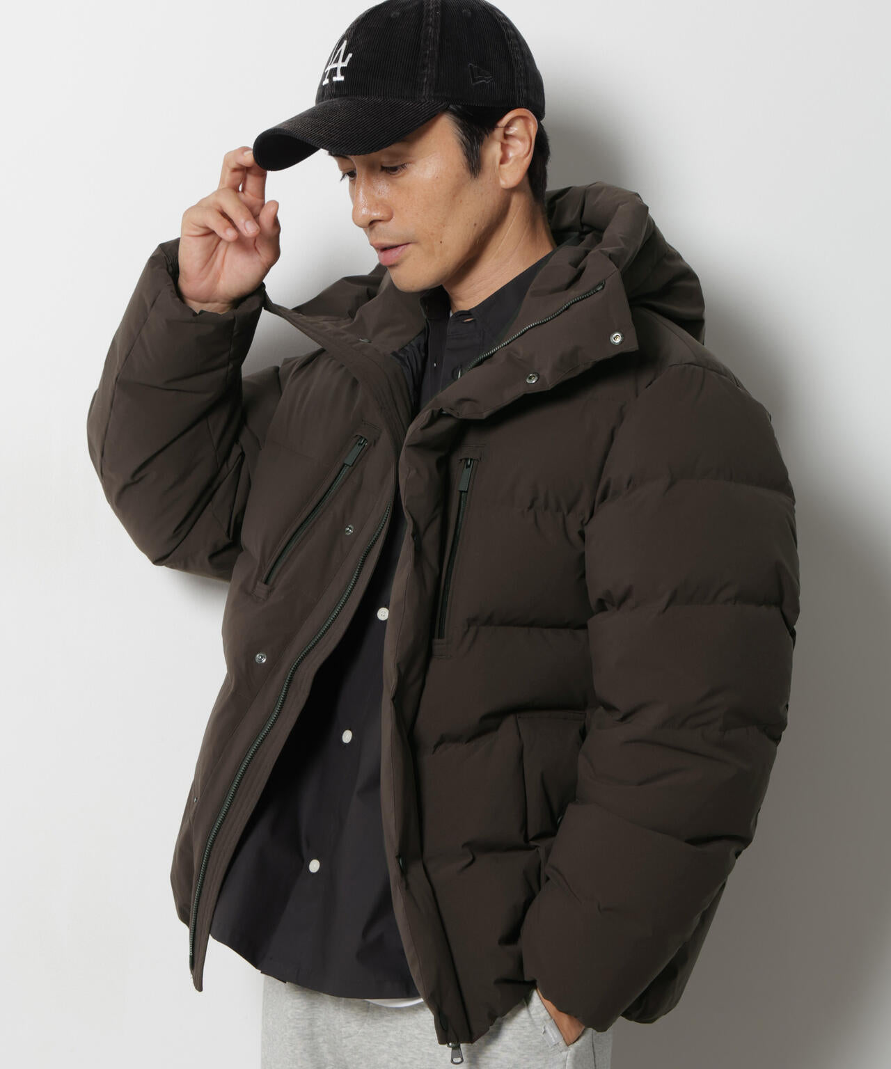 「西川ダウン(R)」SOLOTEXショートダウン 6686214203