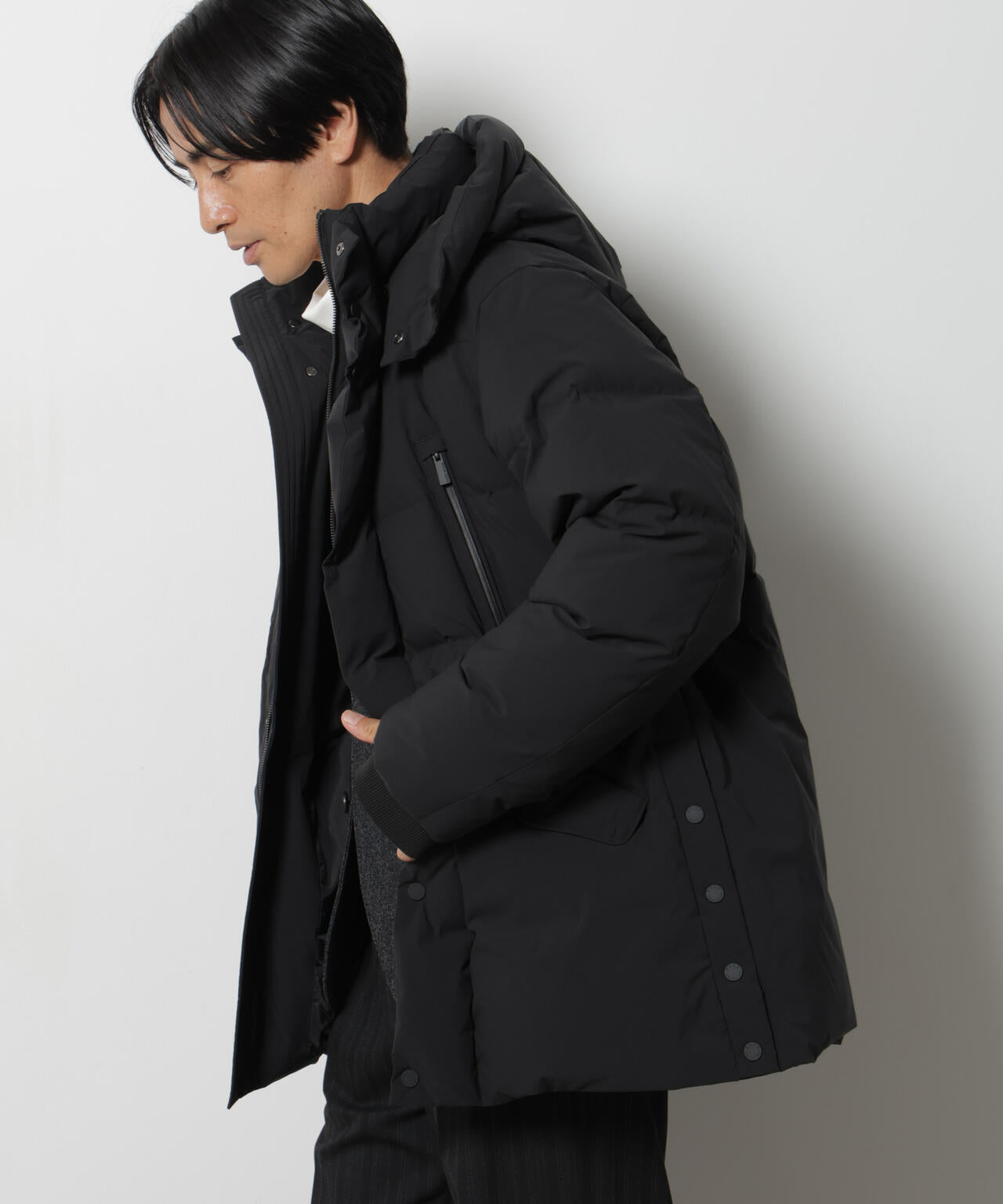 「西川ダウン(R)」SOLOTEX ミドル丈ダウン 6686214204