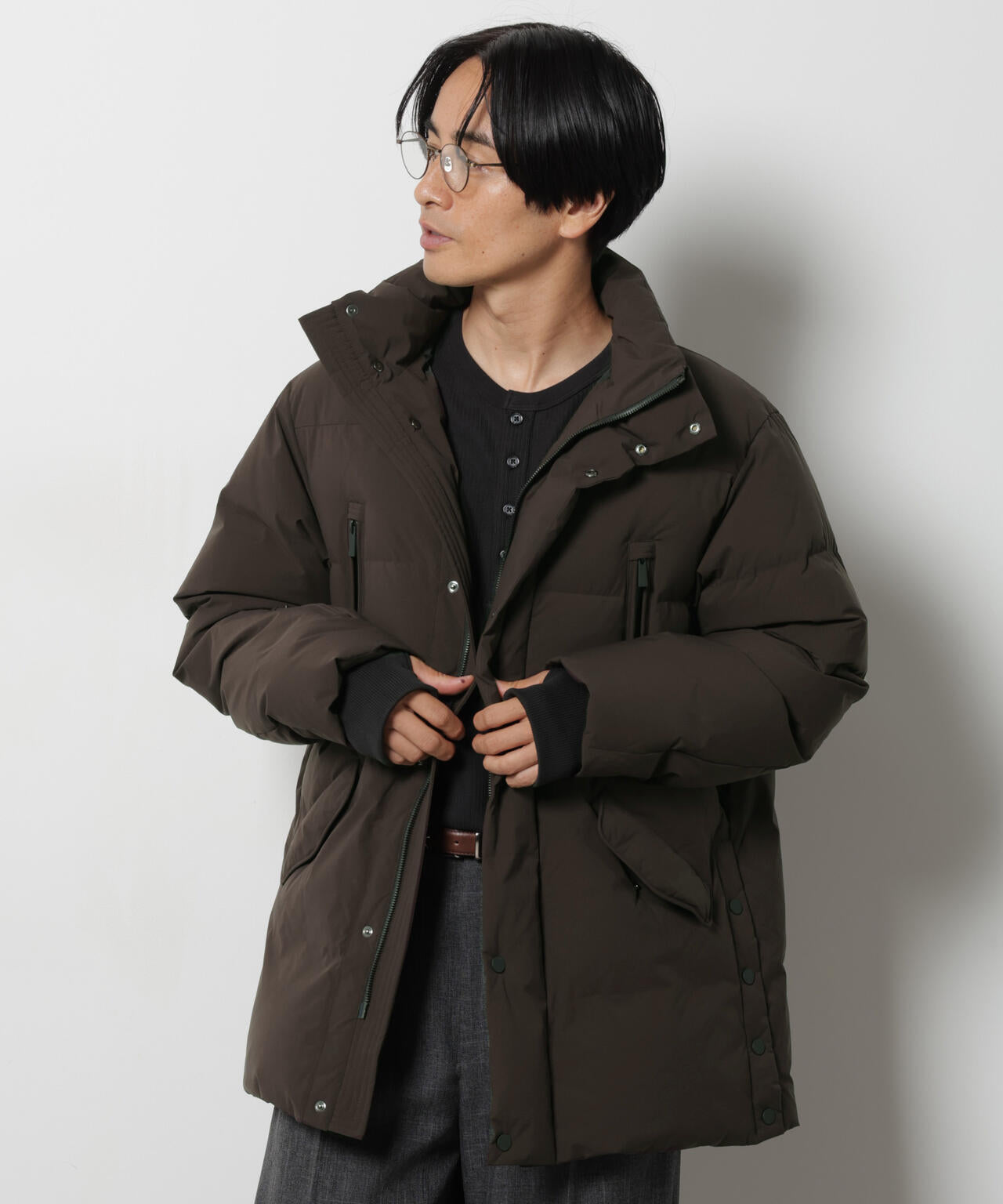 「西川ダウン(R)」SOLOTEX ミドル丈ダウン 6686214204