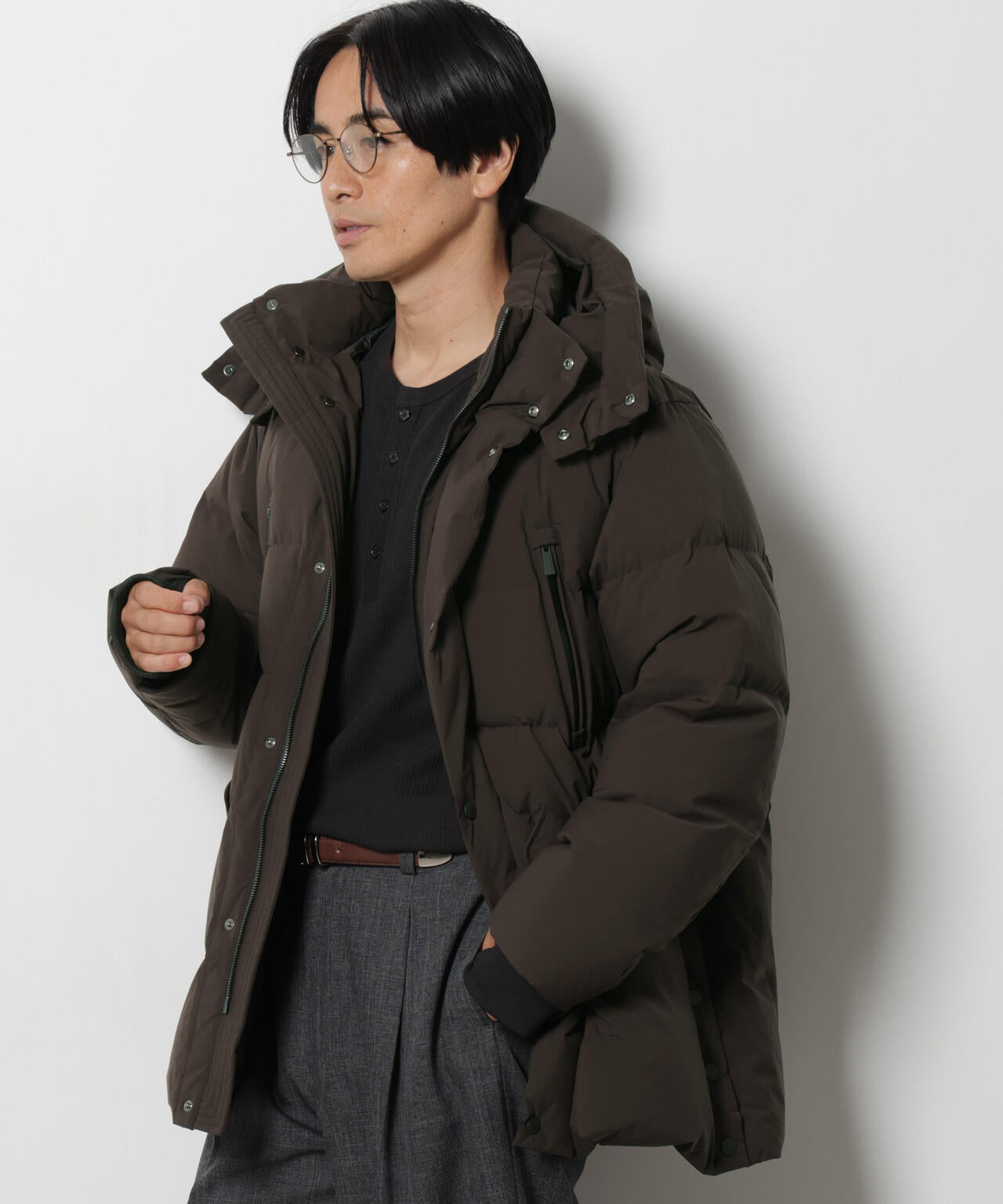 西川ダウン(R)」SOLOTEX ミドル丈ダウン