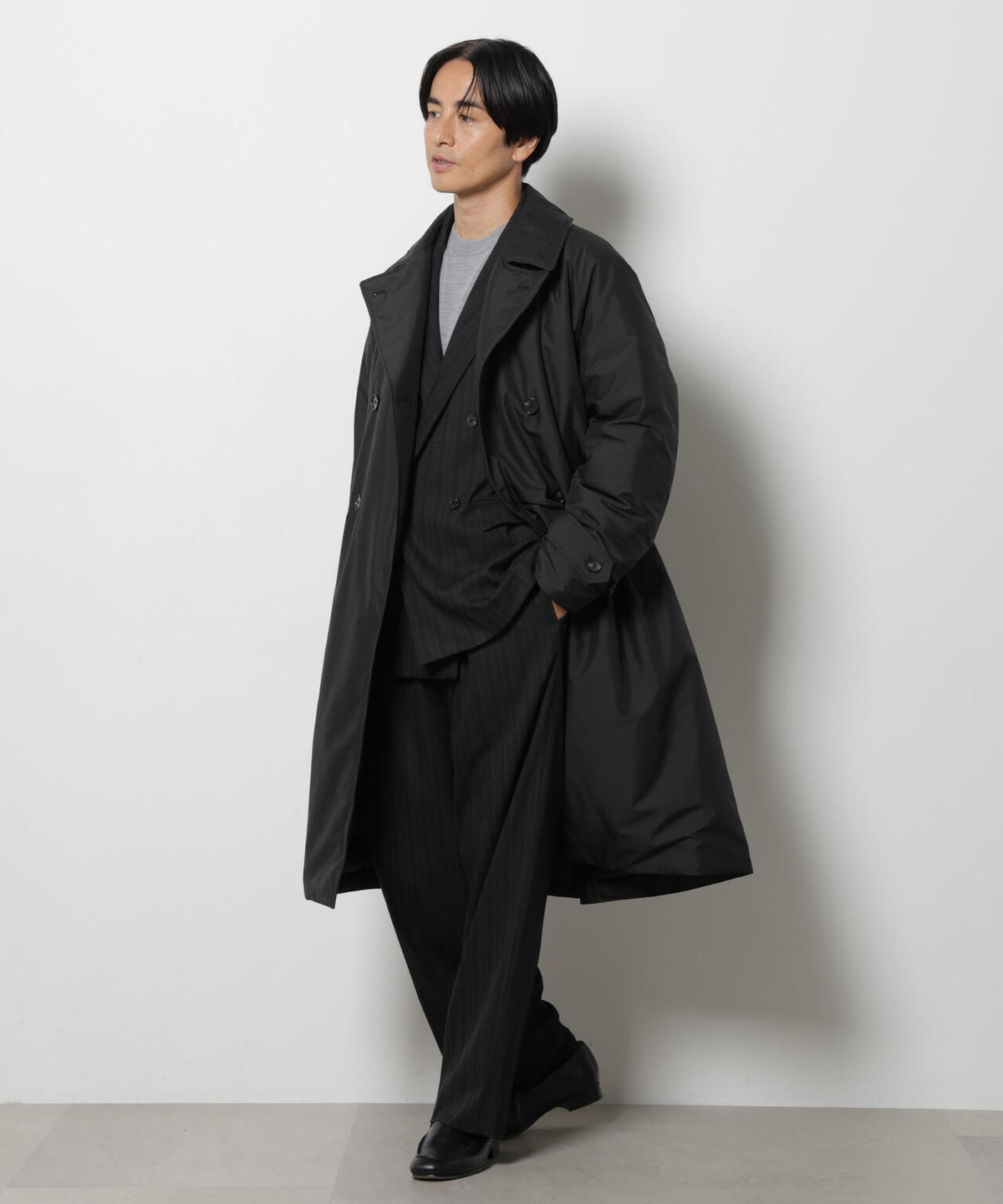 「ASSEMBLANC」 「西川ダウン(R)」 トレンチコート 6686214212