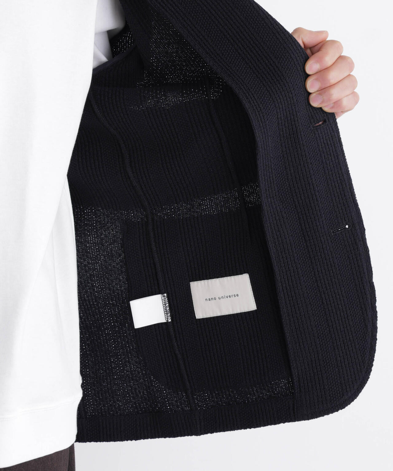 【大人気セットアップ】「DamerinoJacket」TEXBRID(R) リンクスストライプジャージージャケット 6686216202