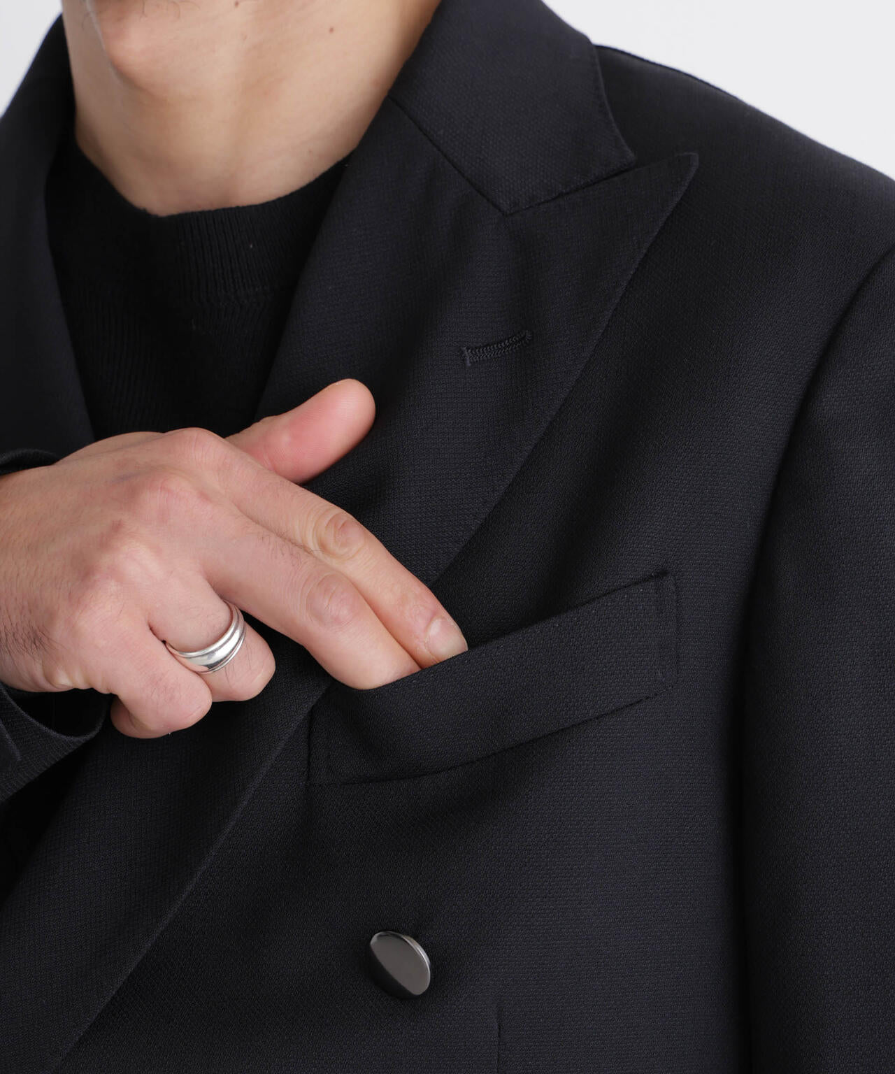 「DamerinoJacket」TWオールシーズンドビーダブルブレストブレザー 6686216203
