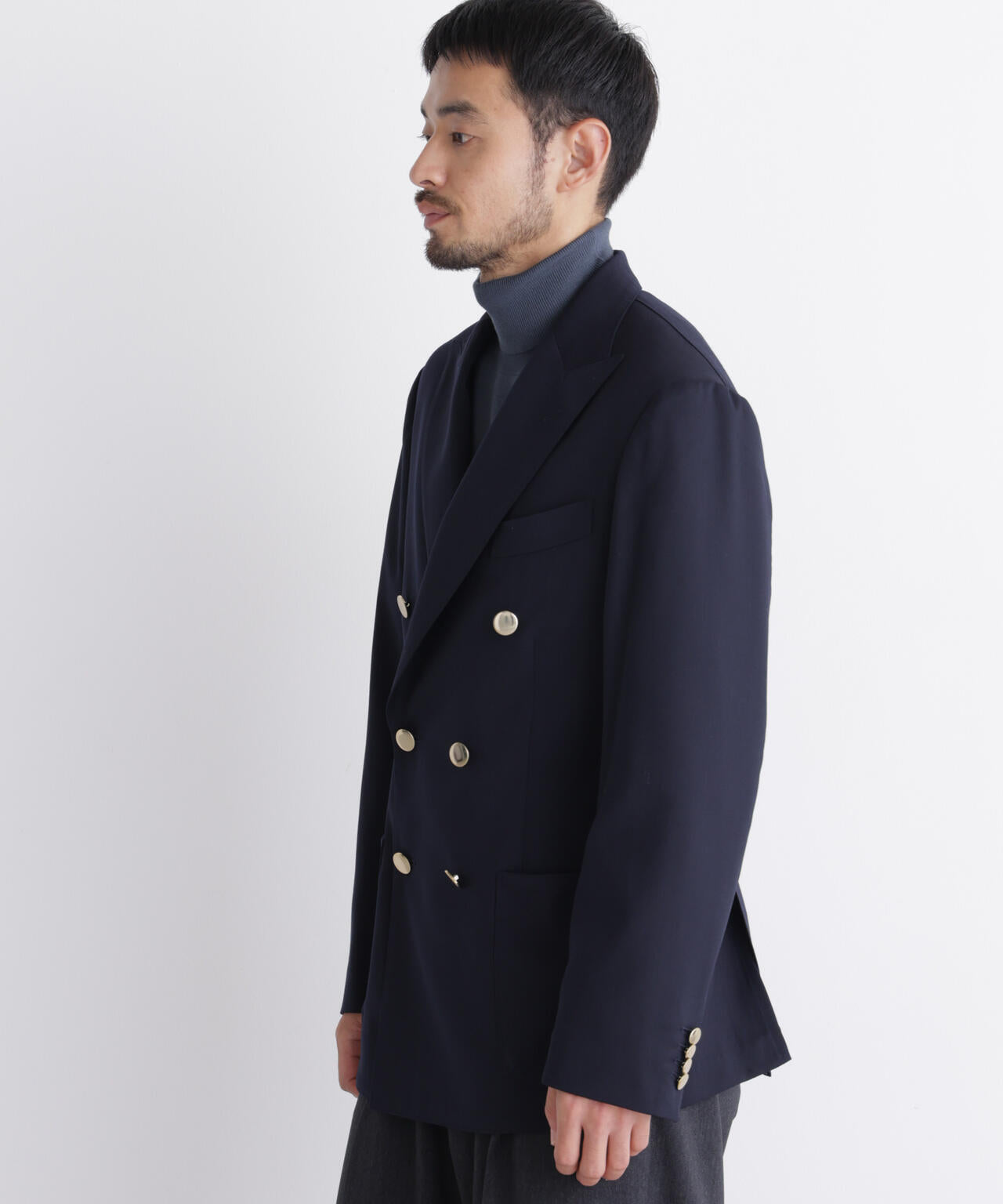 「DamerinoJacket」TWオールシーズンドビーダブルブレストブレザー 6686216203