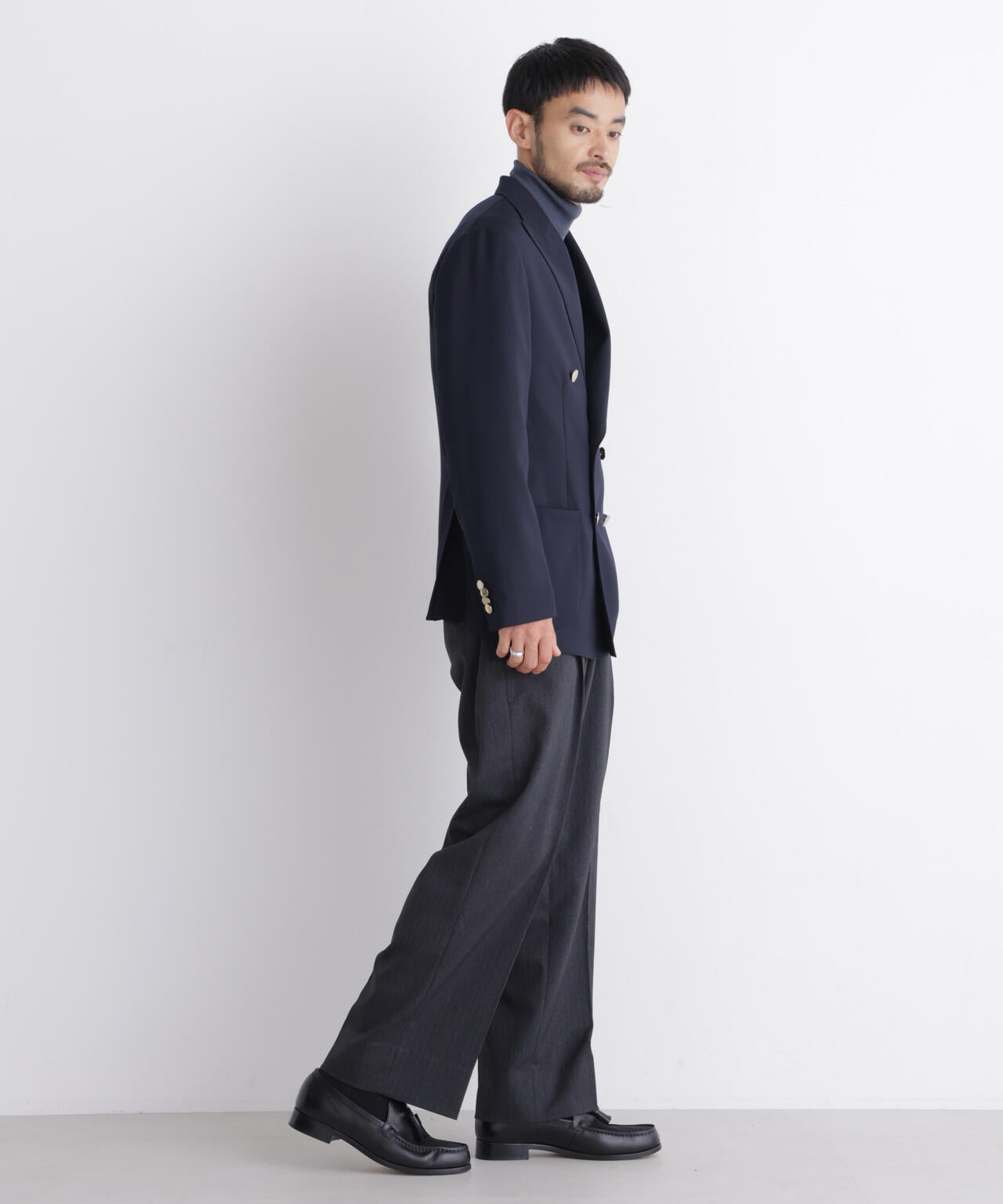 「DamerinoJacket」TWオールシーズンドビーダブルブレストブレザー 6686216203