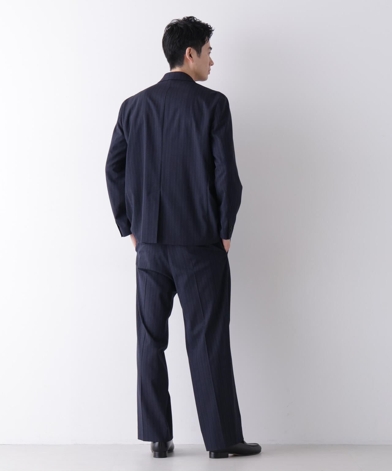 「DELEGANT」 ダブルブレストジャケット(セットアップ可) 6686216204