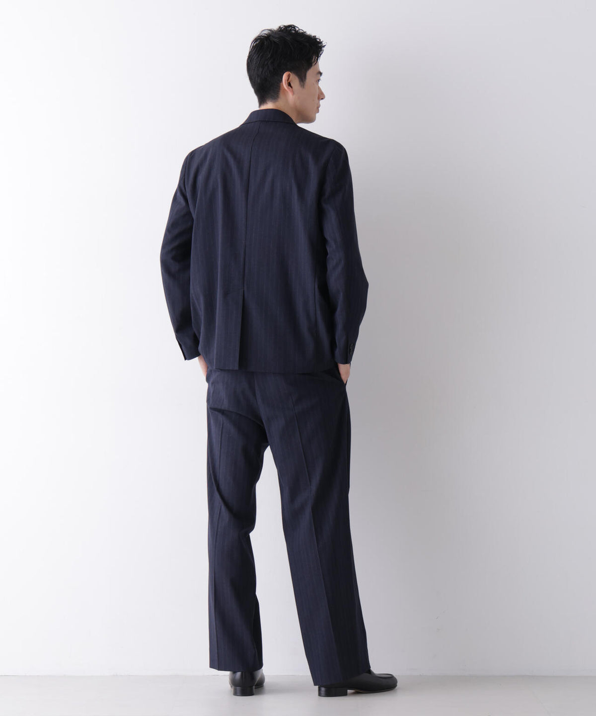 「DELEGANT」 ダブルブレストジャケット(セットアップ可) 6686216204