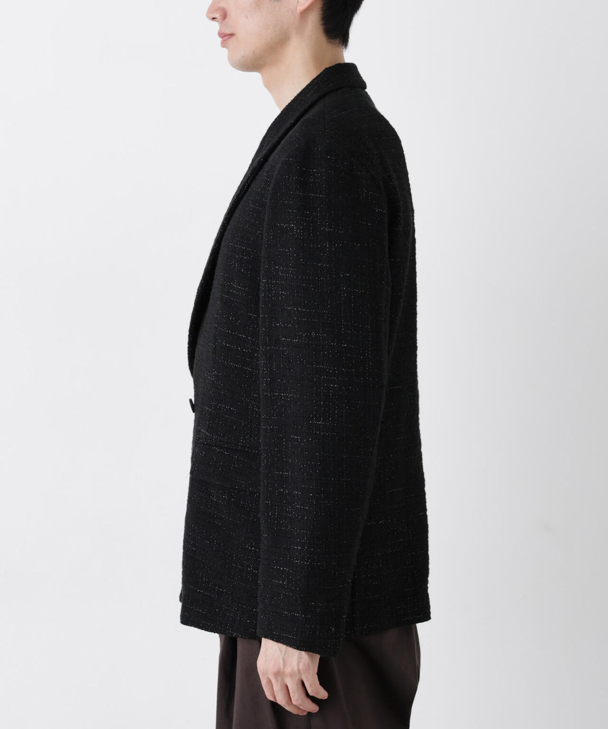 「Damerino Jacket」ネップツィードジャージー 6686216207