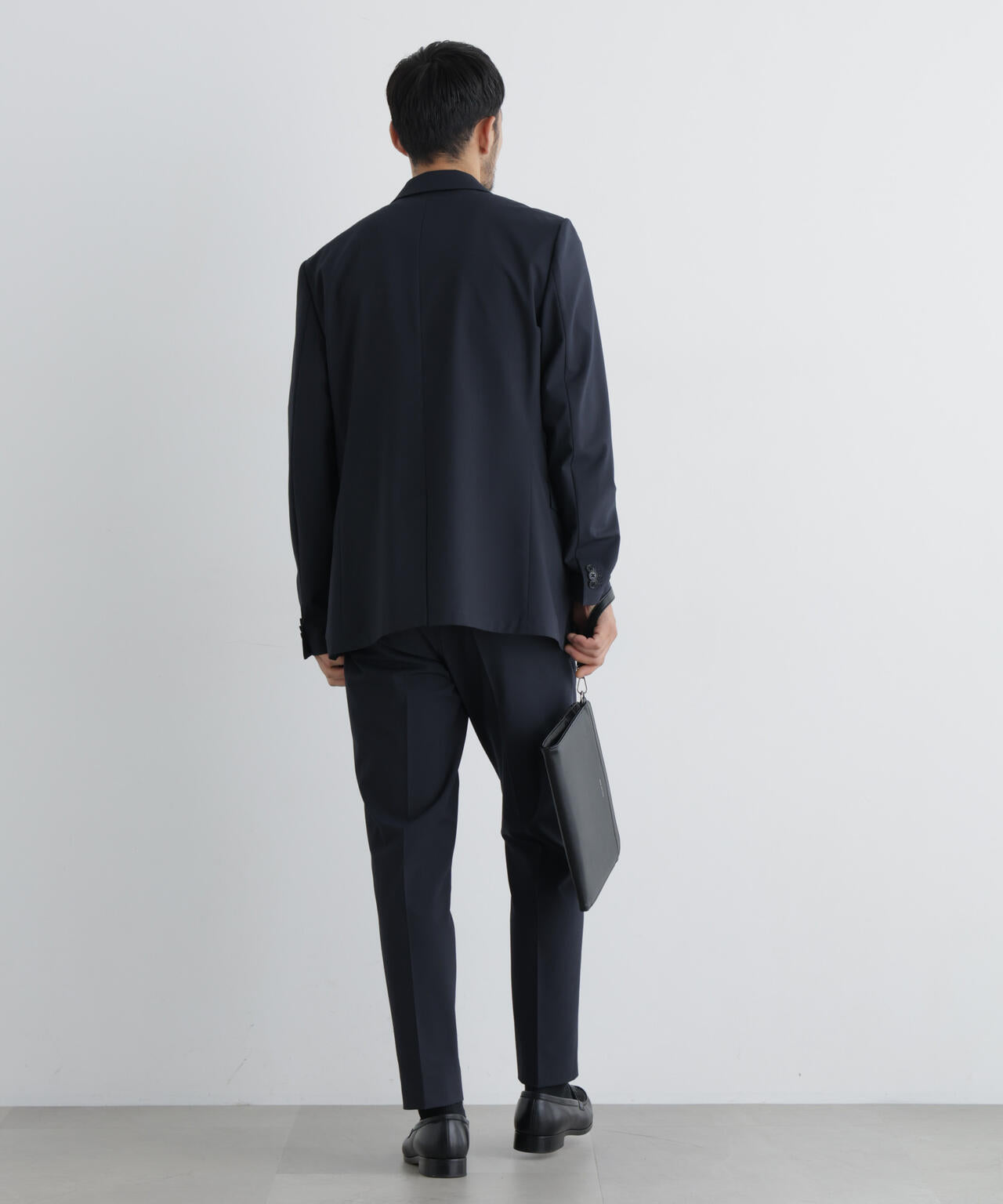 【大人気セットアップ】「Damerino」ウールライクトロストレッチセットアップ/WASHABLE 6686218201