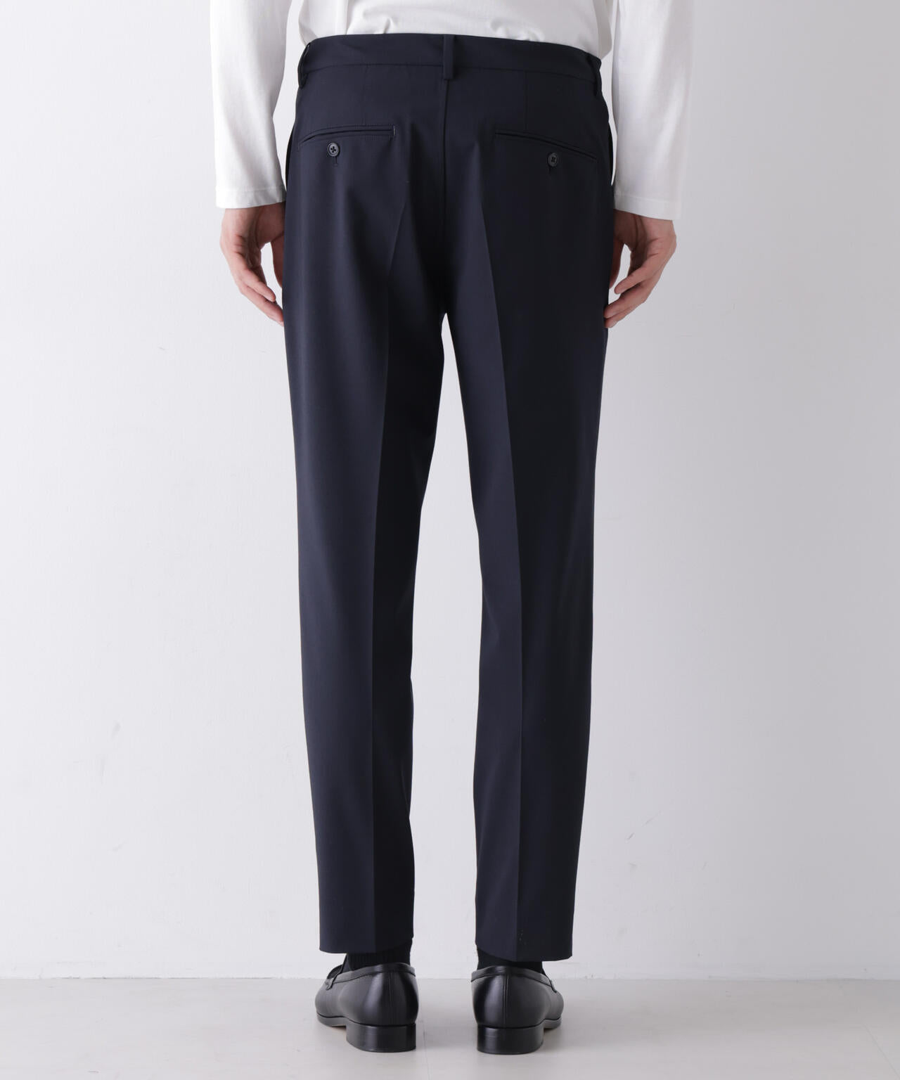 【大人気セットアップ】「Damerino」ウールライクトロストレッチセットアップ/WASHABLE 6686218201