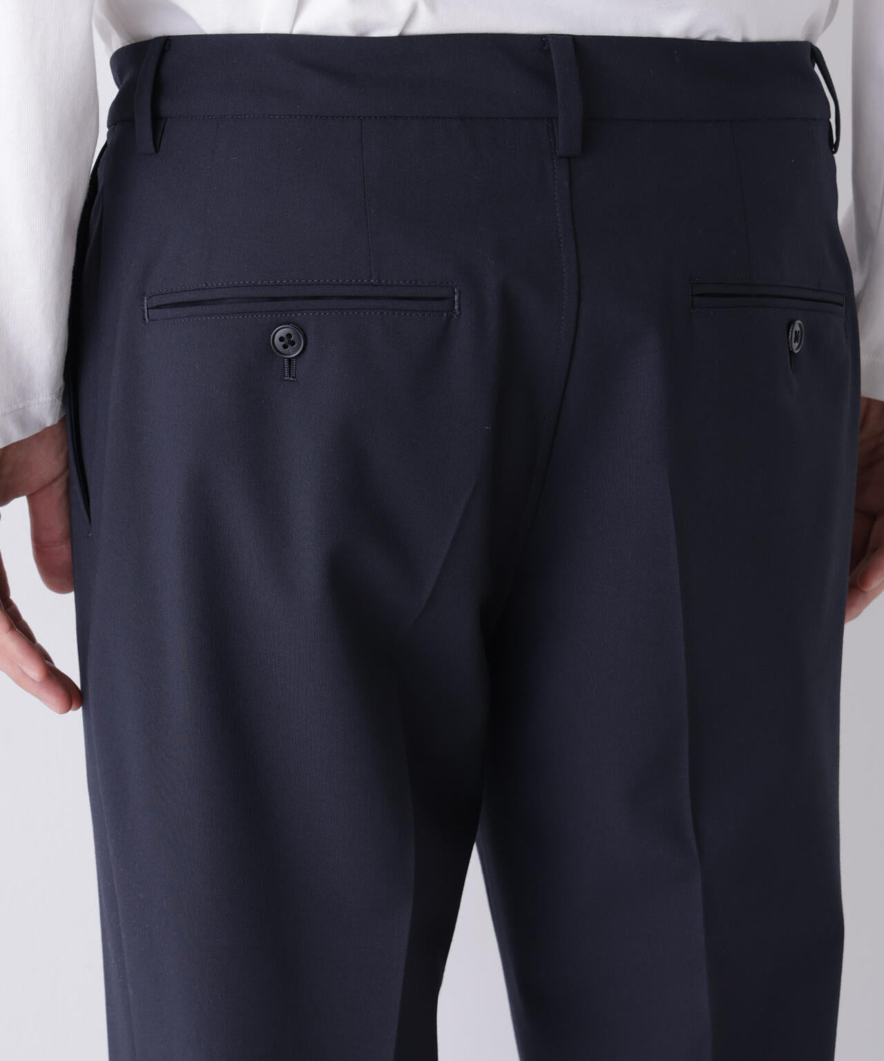 【大人気セットアップ】「Damerino」ウールライクトロストレッチセットアップ/WASHABLE 6686218201