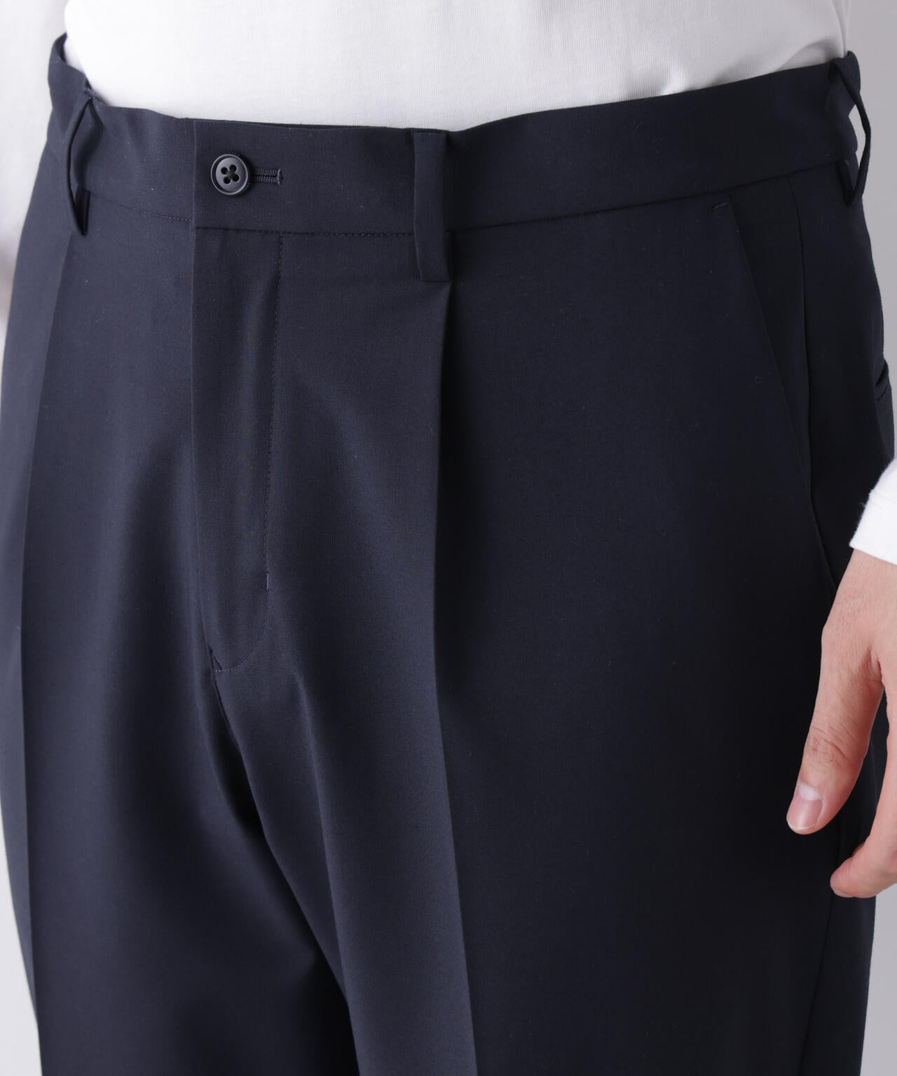 【大人気セットアップ】「Damerino」ウールライクトロストレッチセットアップ/WASHABLE 6686218201