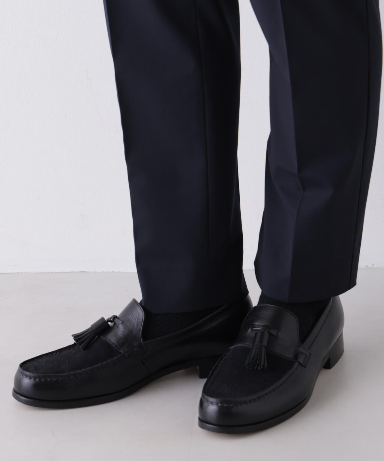 【大人気セットアップ】「Damerino」ウールライクトロストレッチセットアップ/WASHABLE 6686218201