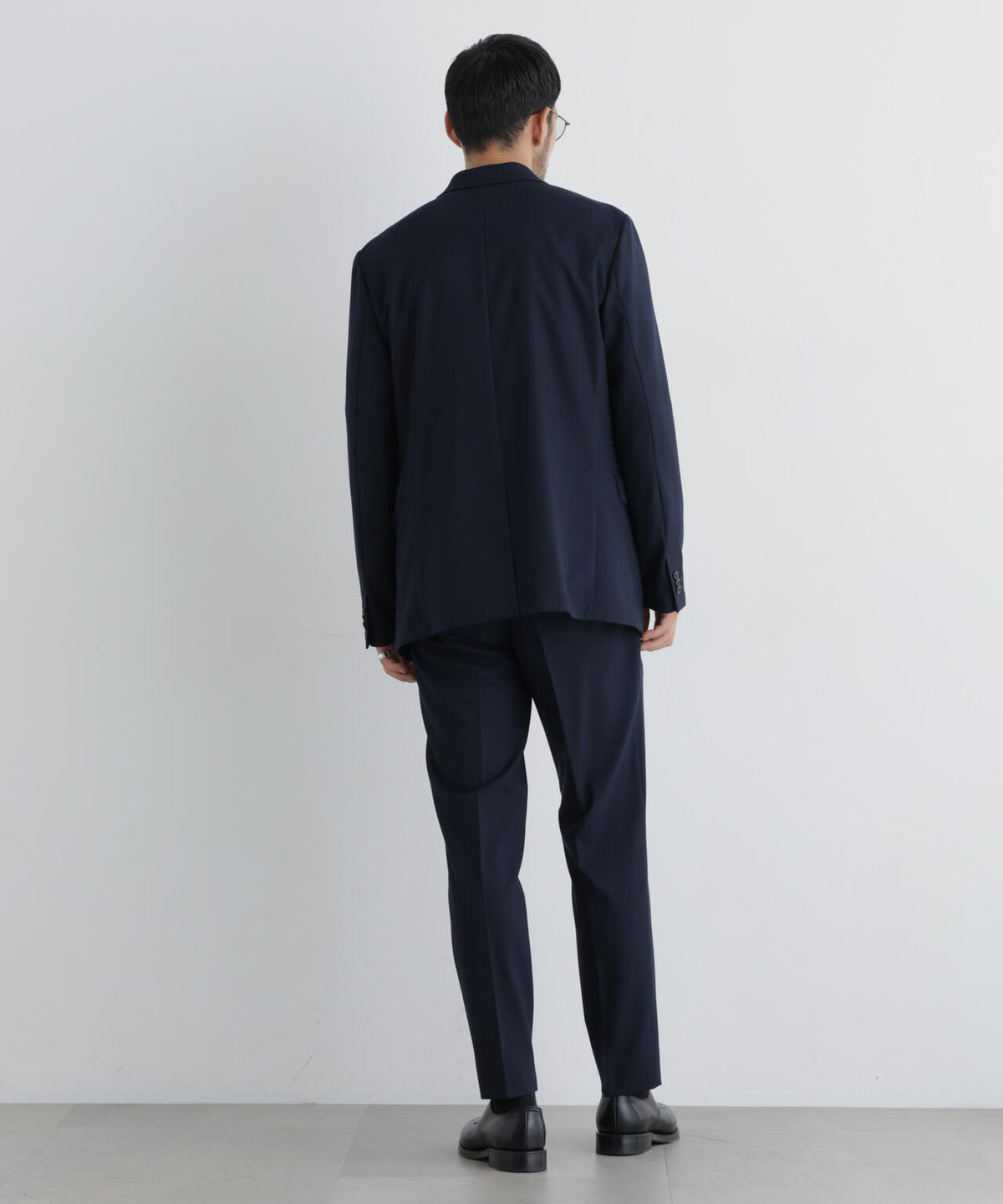 【ストレッチ/マシンウォッシャブル】「Damerino」 T/Rスラブストレッチセットアップ/WASHABLE 6686218202