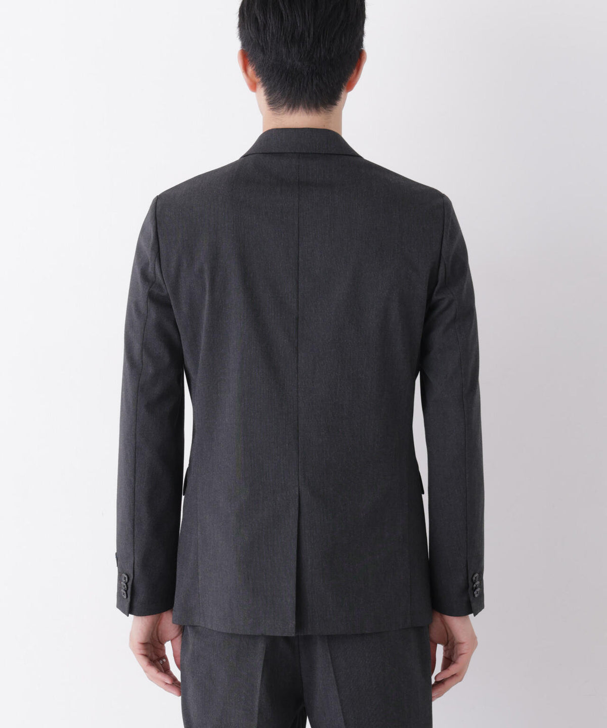 【形態安定】「Damerino」CARREMAN T/R ピンヘッドストレッチセットアップ 6686218205