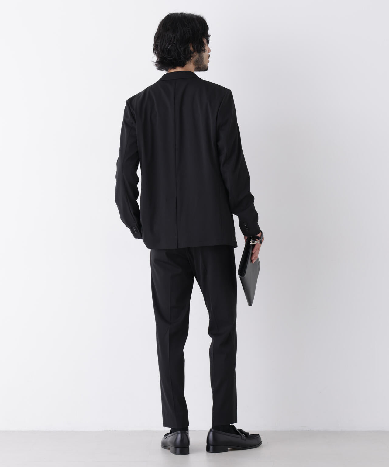 【大人気セットアップ】「Damerino」T/R パウダリー2WAYストレッチセットアップ 6686218207
