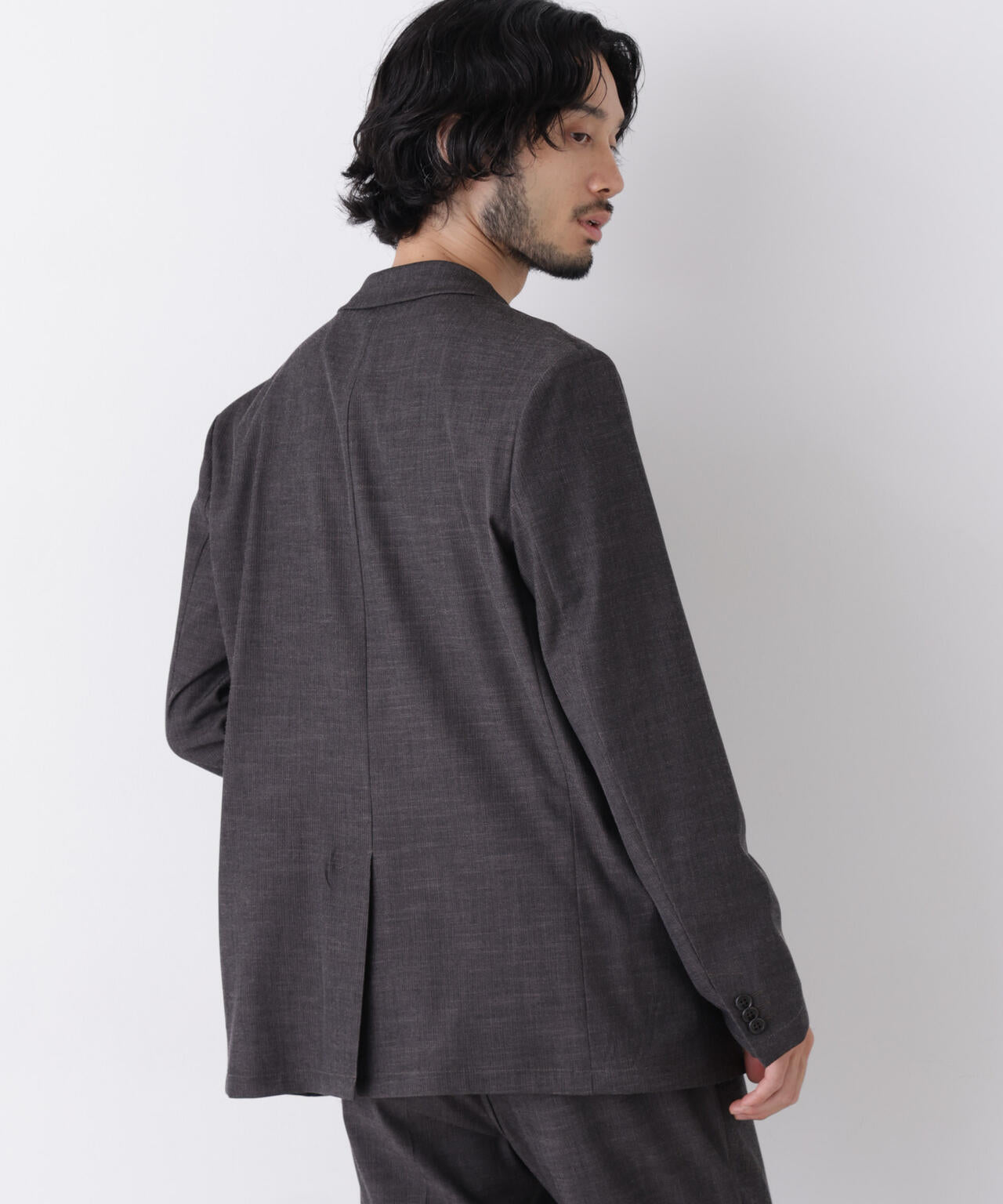 【大人気セットアップ】「Damerino」T/R パウダリー2WAYストレッチセットアップ 6686218207