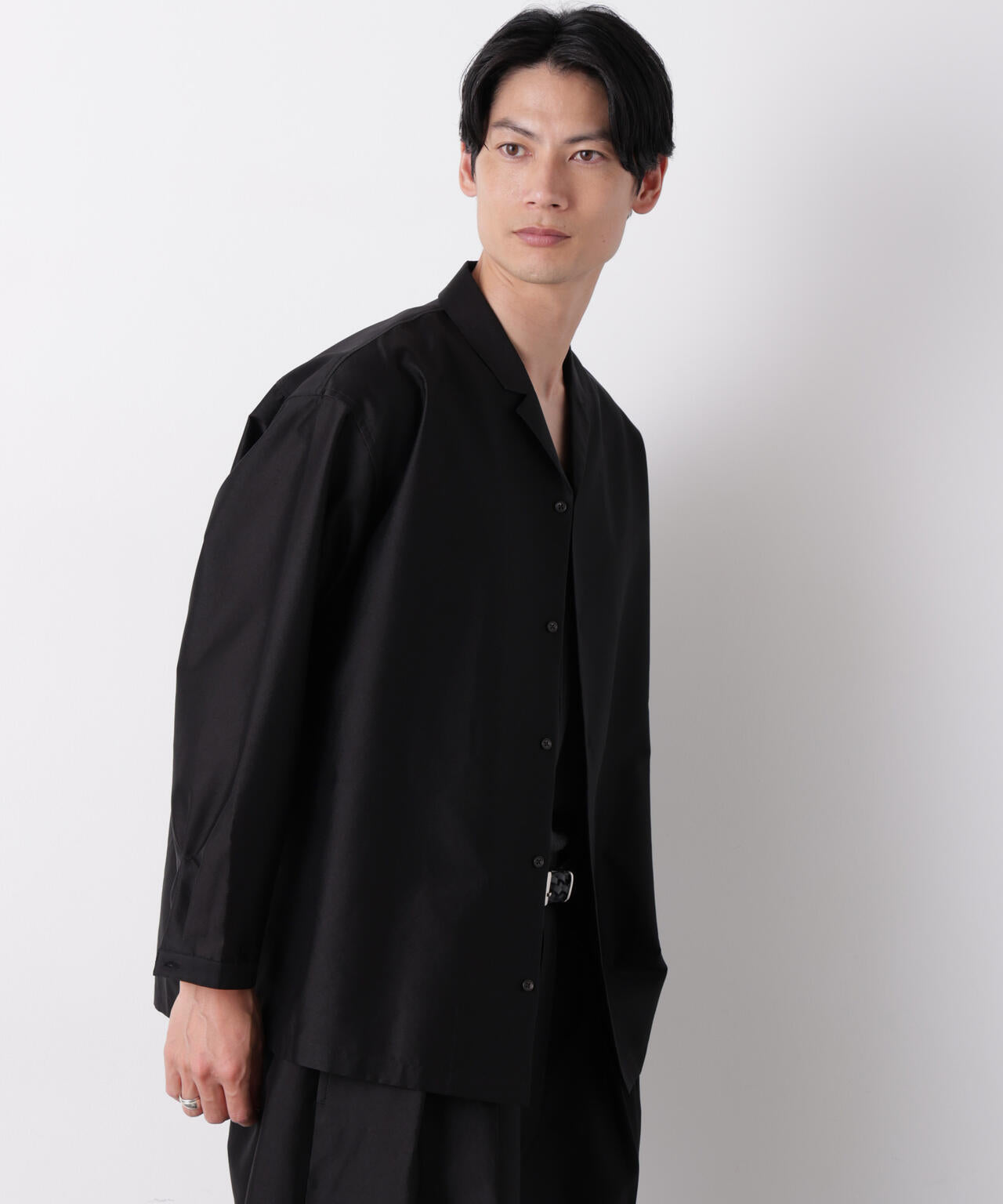 0 ZERO LAYER 9分丈 シャツジャケット(セットアップ可) 6686220201