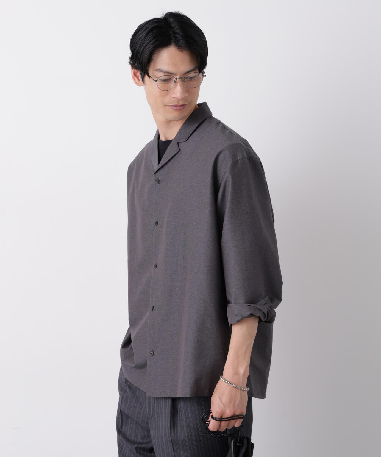 0 ZERO LAYER 9分丈 シャツジャケット(セットアップ可) 6686220201
