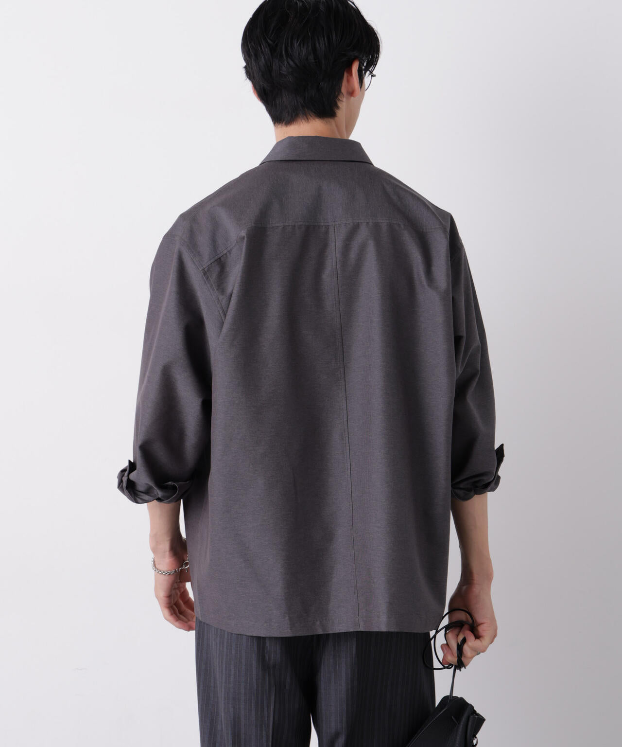 0 ZERO LAYER 9分丈 シャツジャケット(セットアップ可) 6686220201