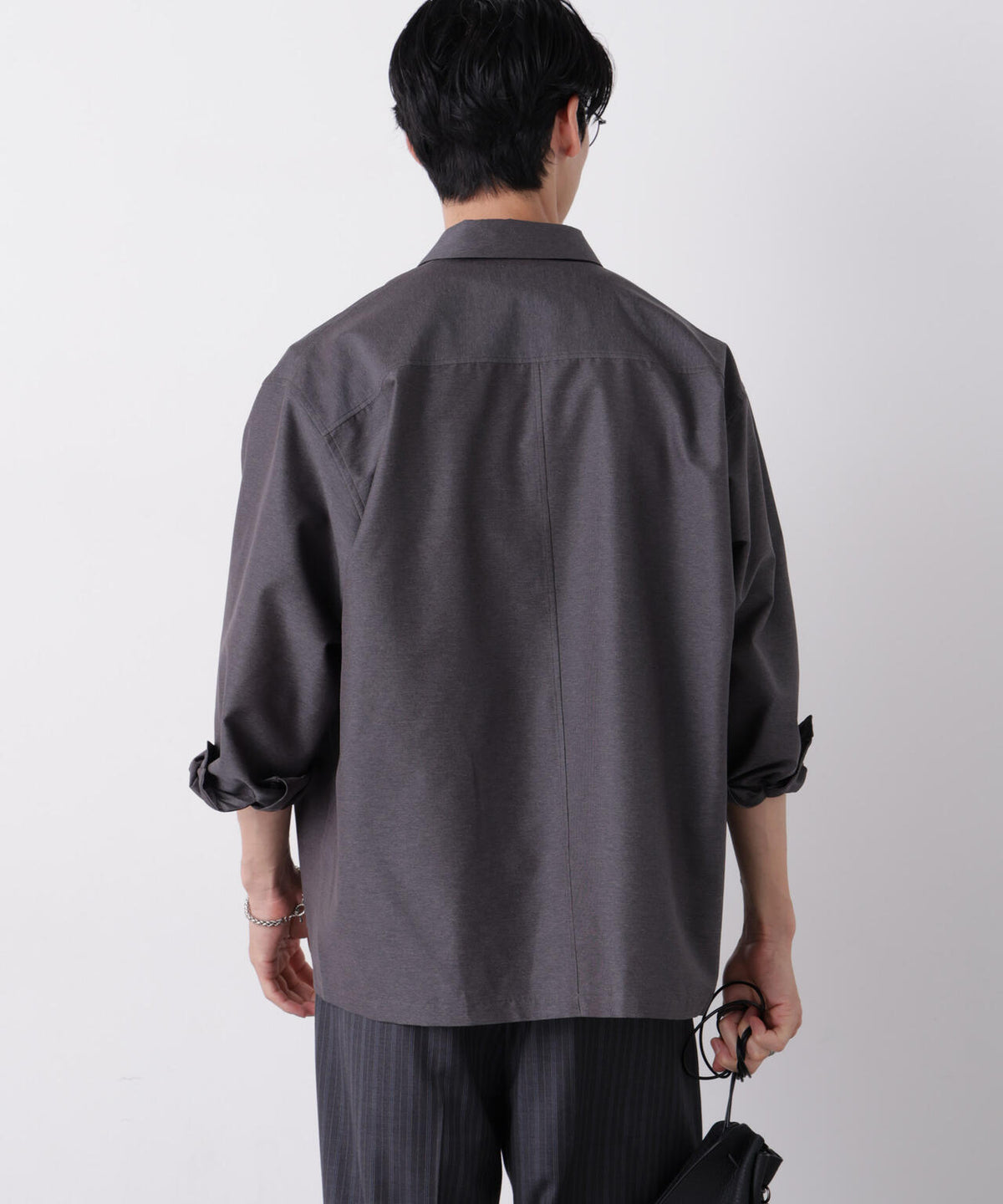 0 ZERO LAYER 9分丈 シャツジャケット(セットアップ可) 6686220201