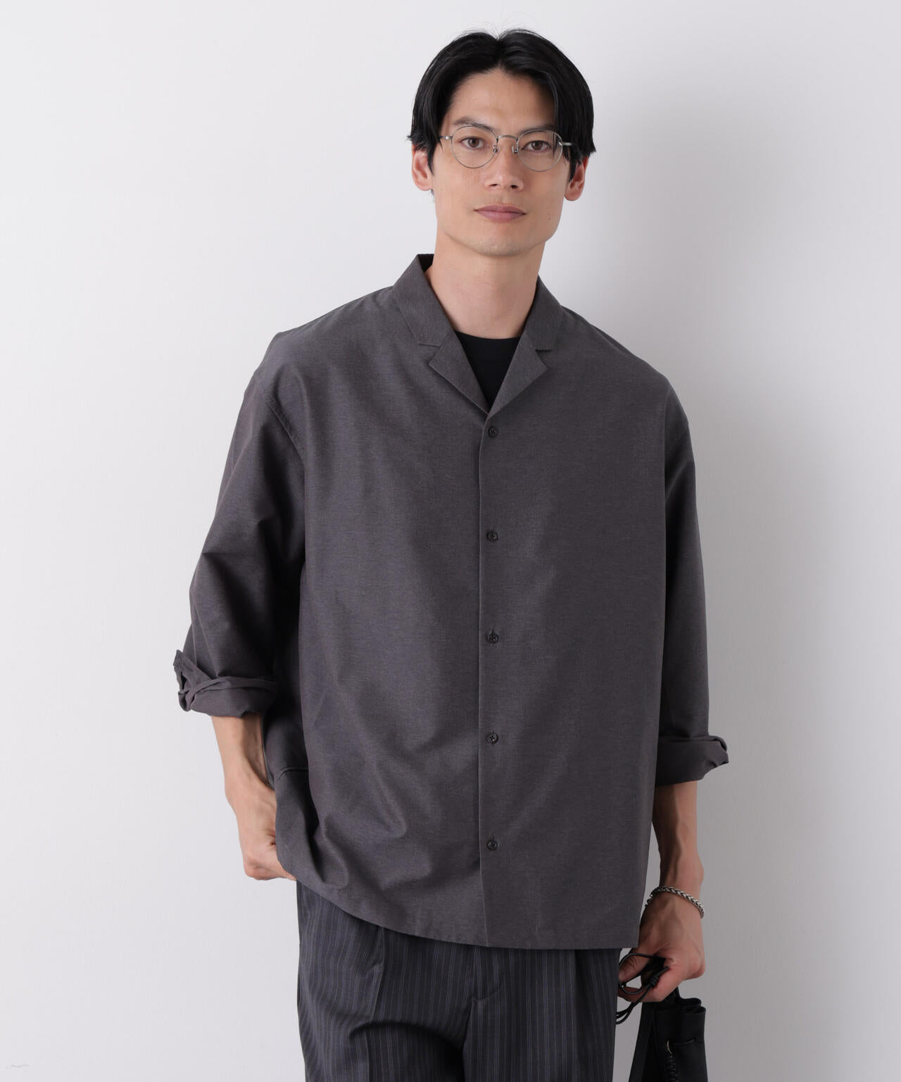 0 ZERO LAYER 9分丈 シャツジャケット(セットアップ可) 6686220201