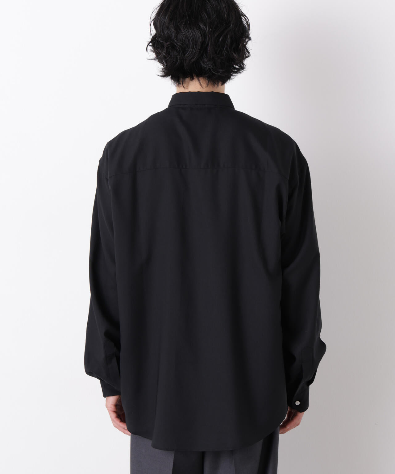 「OtoNANO」LIM-BRESS ワイドシャツ 長袖 6686220207