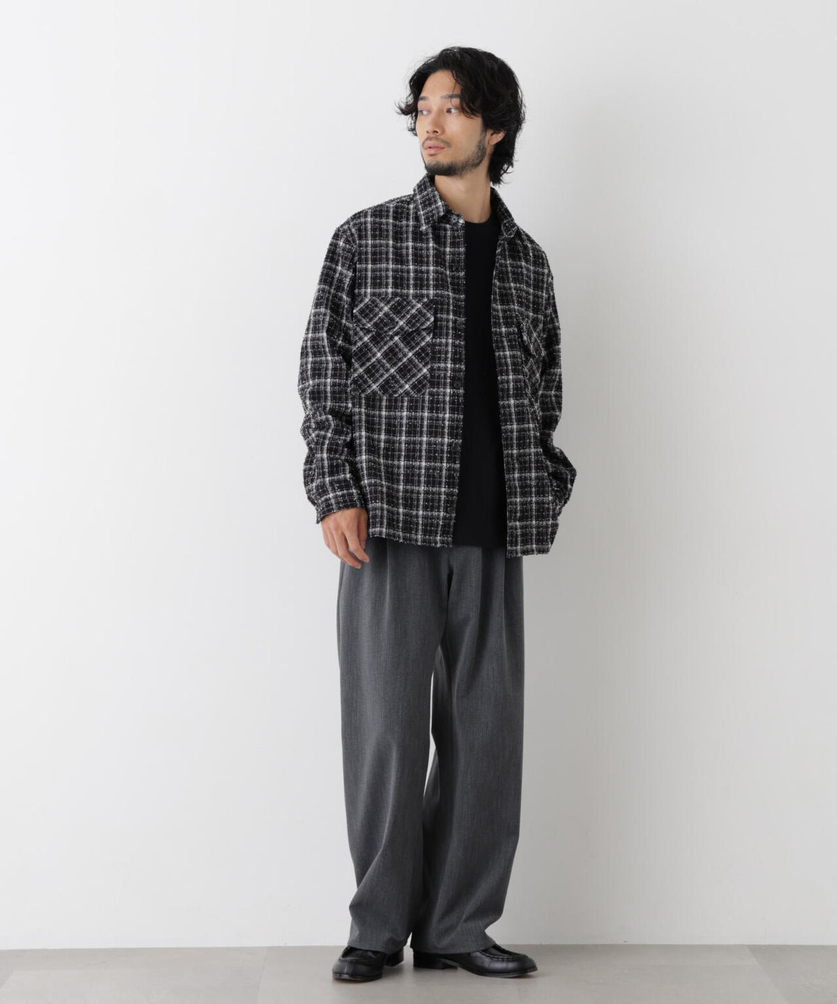 グレインネップCPOシャツ 6686220218