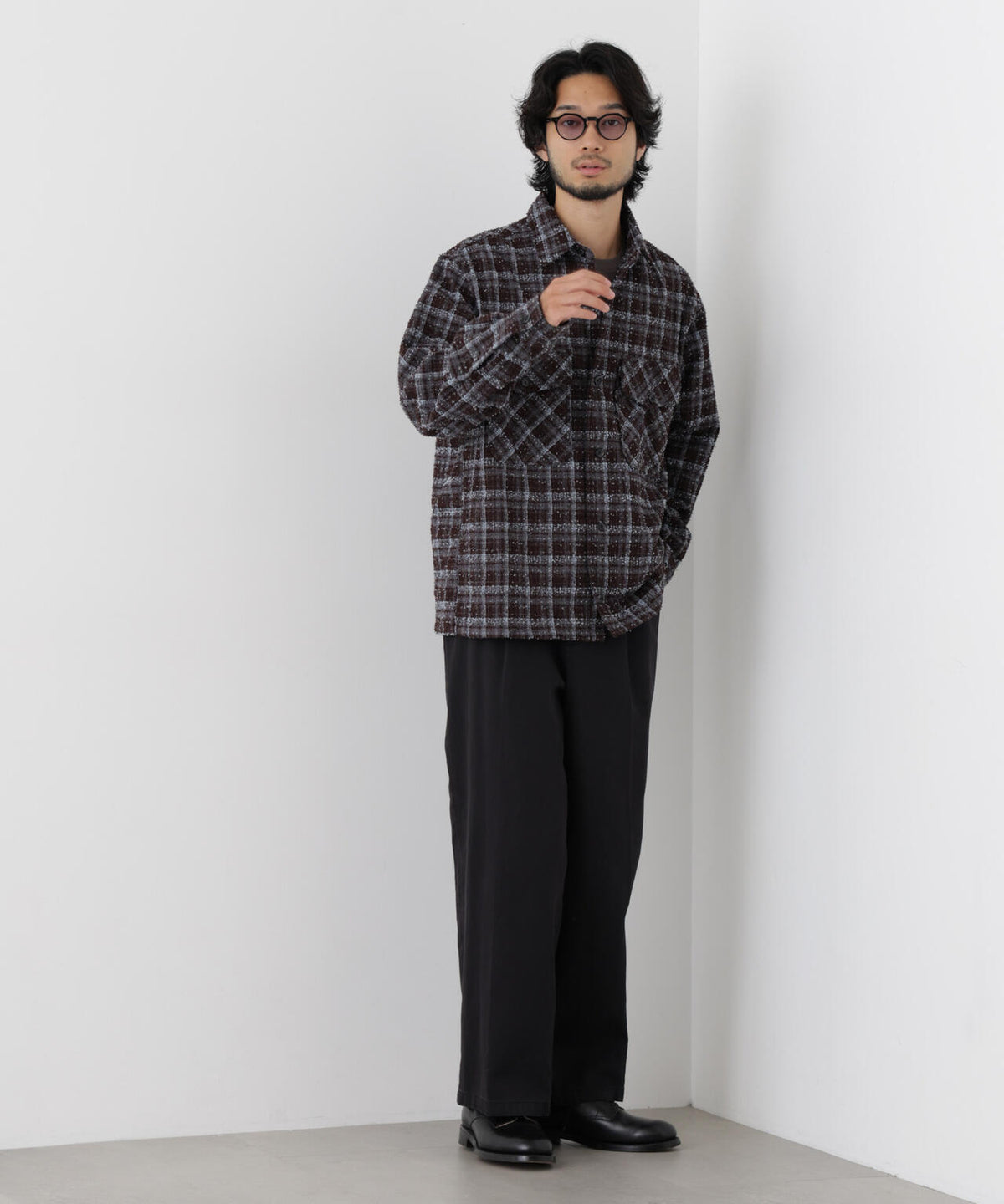 グレインネップCPOシャツ 6686220218