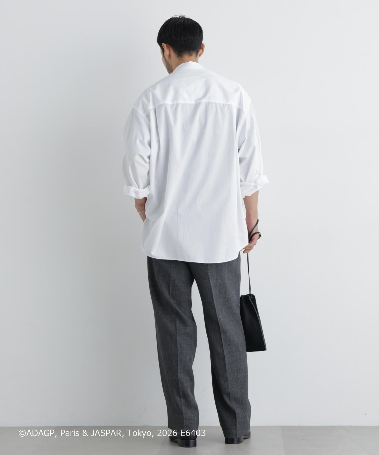「OtoNANO」×SAVIGNAC レタードワイドシャツ 6686220220