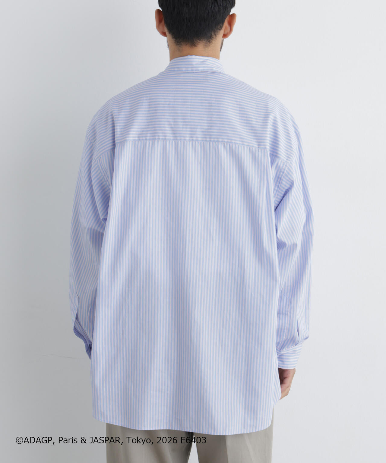 「OtoNANO」×SAVIGNAC レタードワイドシャツ 6686220220