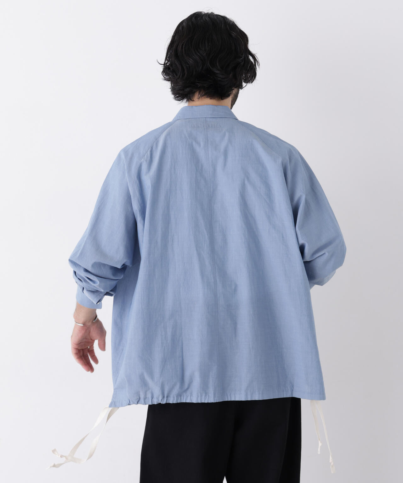 「OtoNANO」2WAYコーチシャツコットンローン/プレーン 6686220225