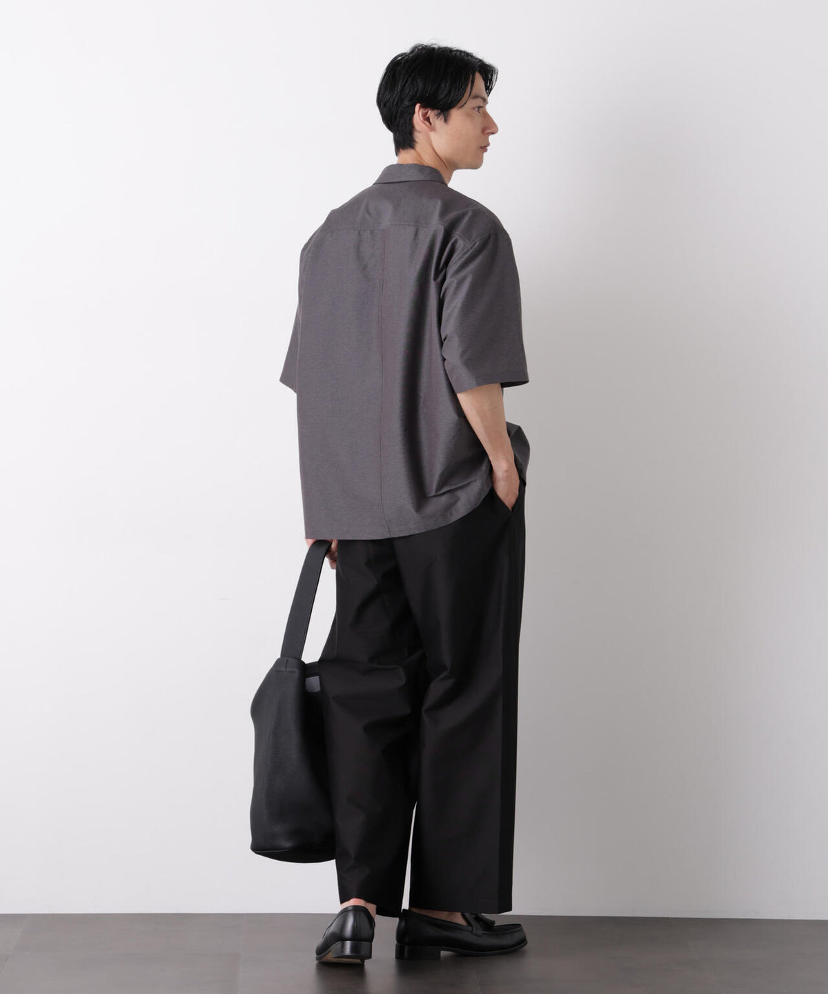 0 ZERO LAYER オープンカラーシャツ(セットアップ可) 6686221206
