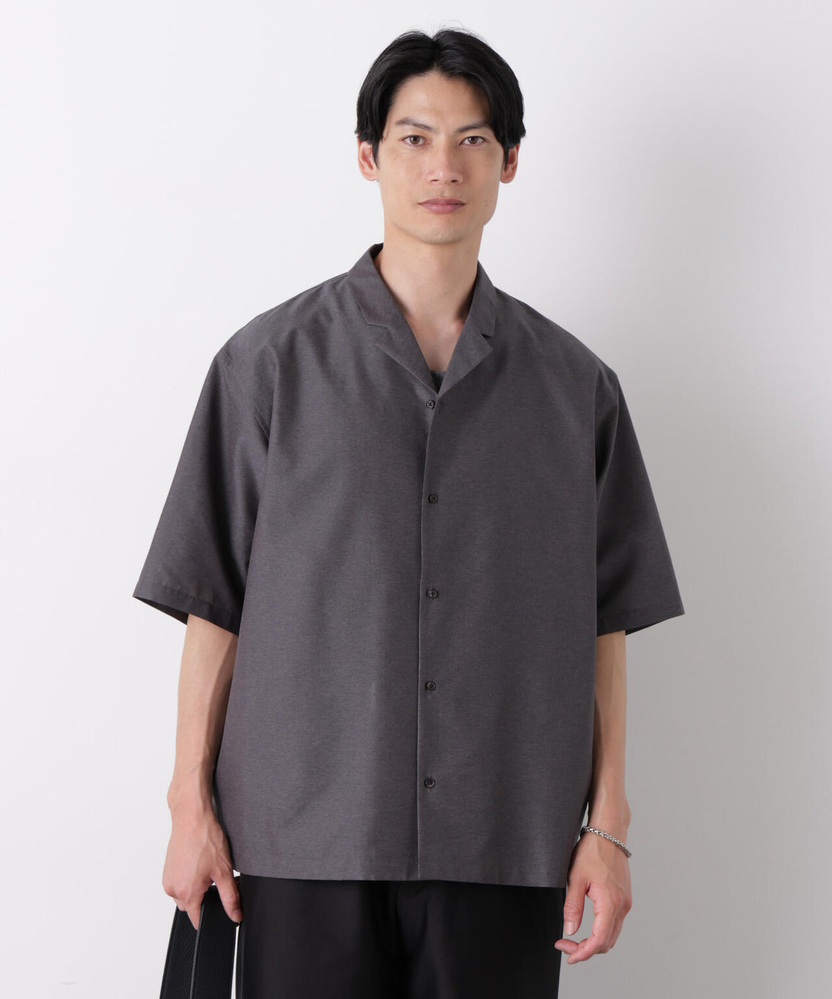 0 ZERO LAYER オープンカラーシャツ(セットアップ可) 6686221206