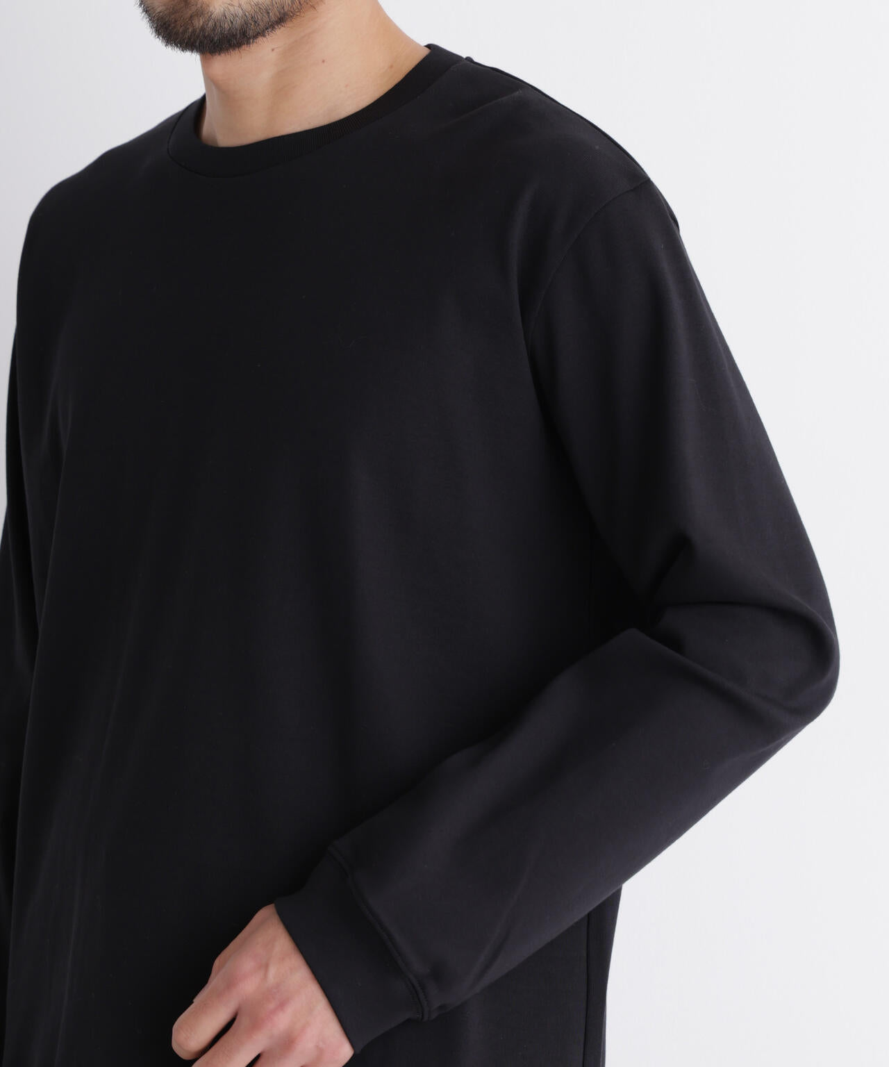 「FORMAL JERSEY」クルーネックカットソー長袖 6686223204