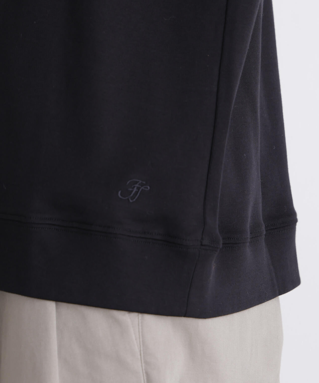 「FORMAL JERSEY」クルーネックカットソー長袖 6686223204
