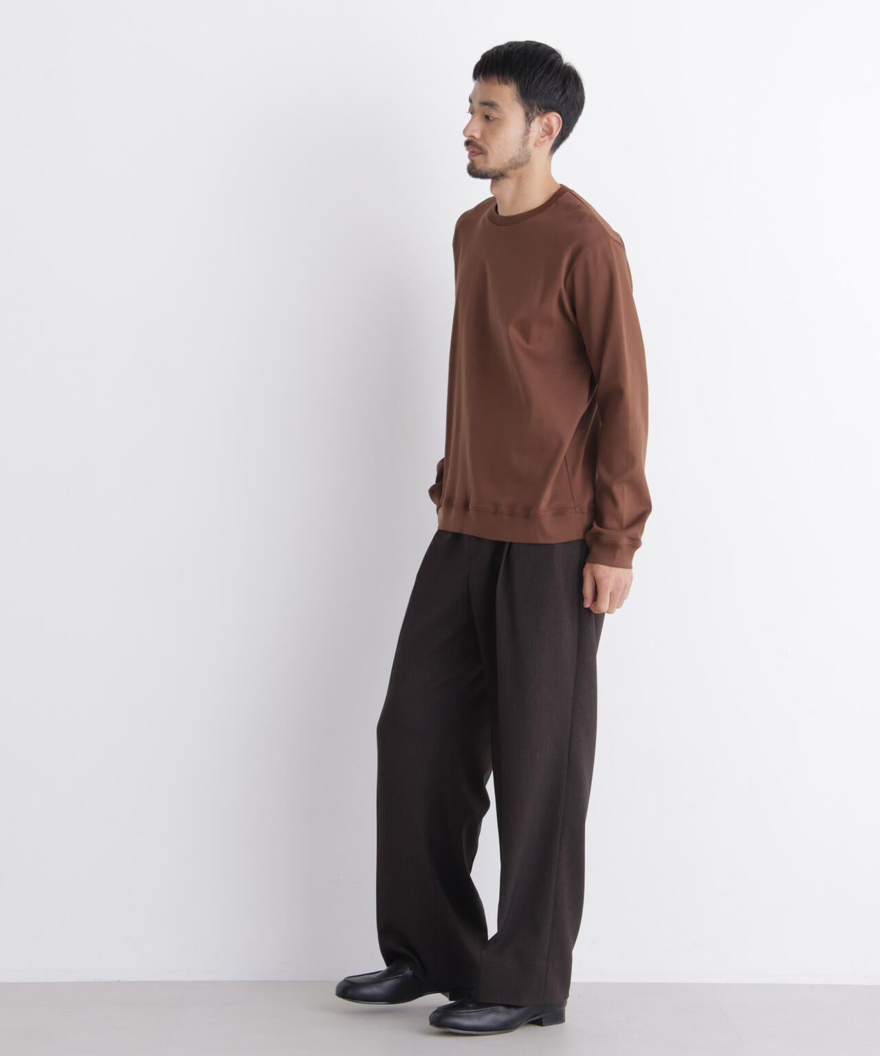 「FORMAL JERSEY」クルーネックカットソー長袖 6686223204