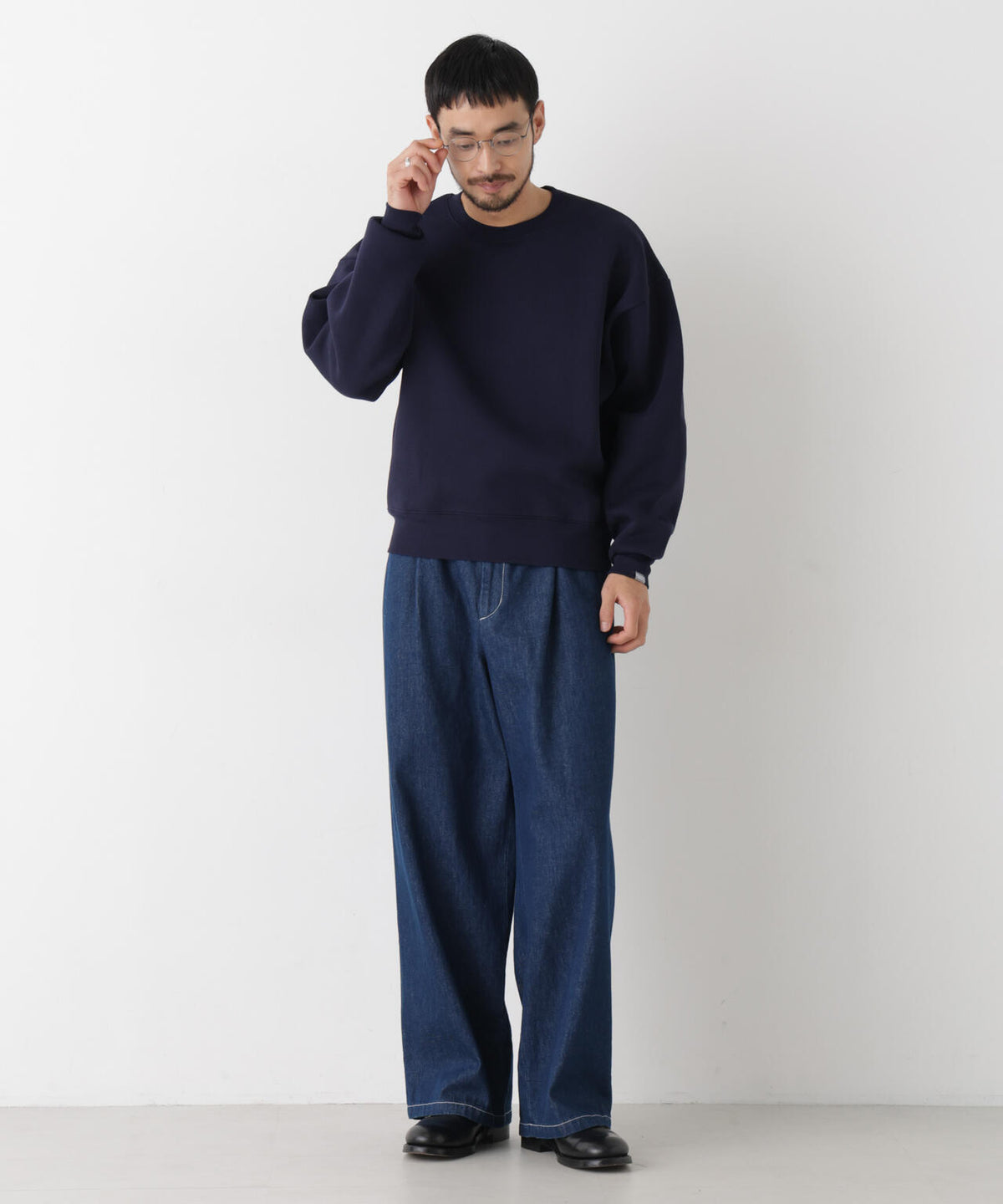 「PLAYFUL CODE」 コアフリースクルーネックスウェット 6686223206