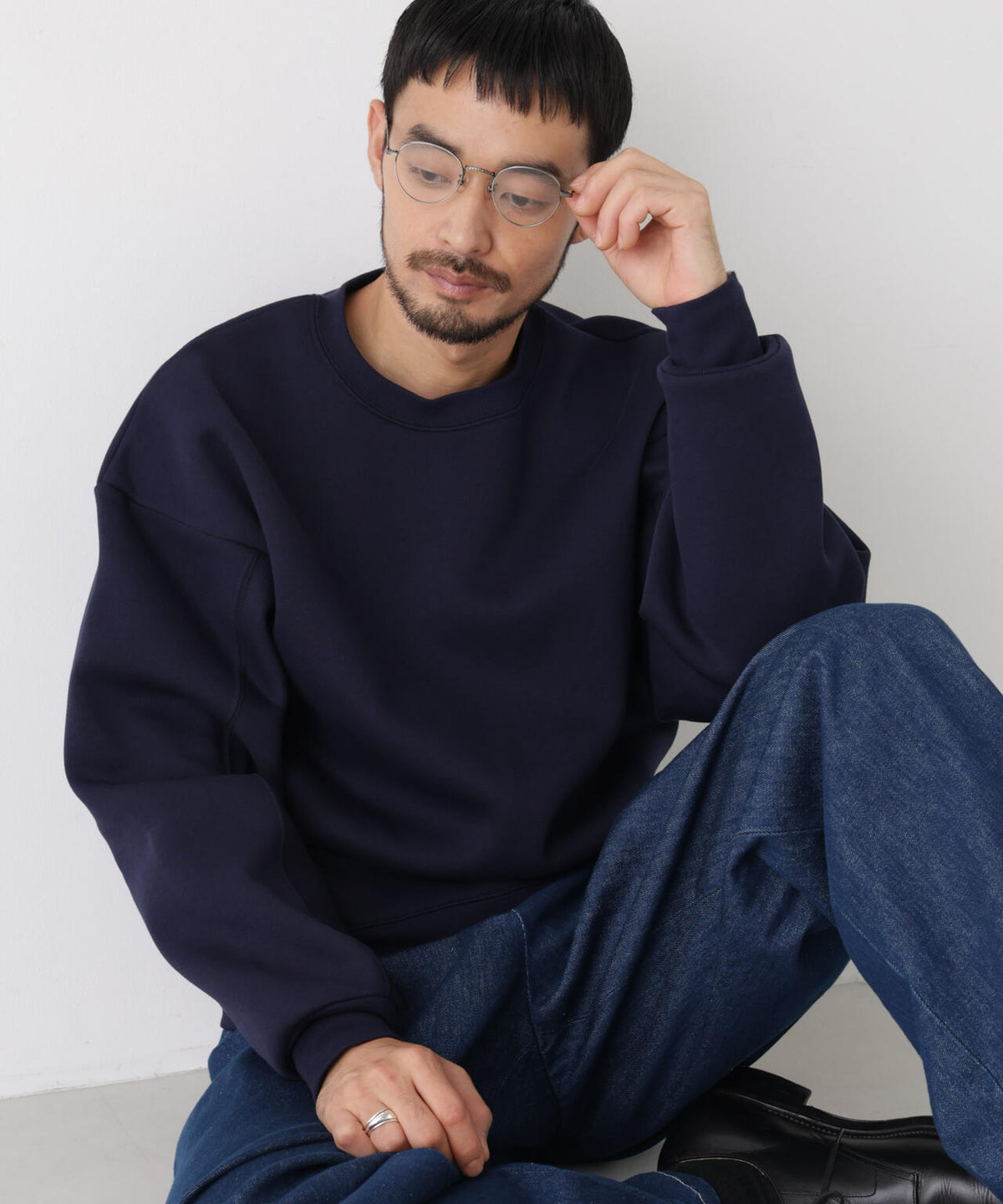 「PLAYFUL CODE」 コアフリースクルーネックスウェット 6686223206