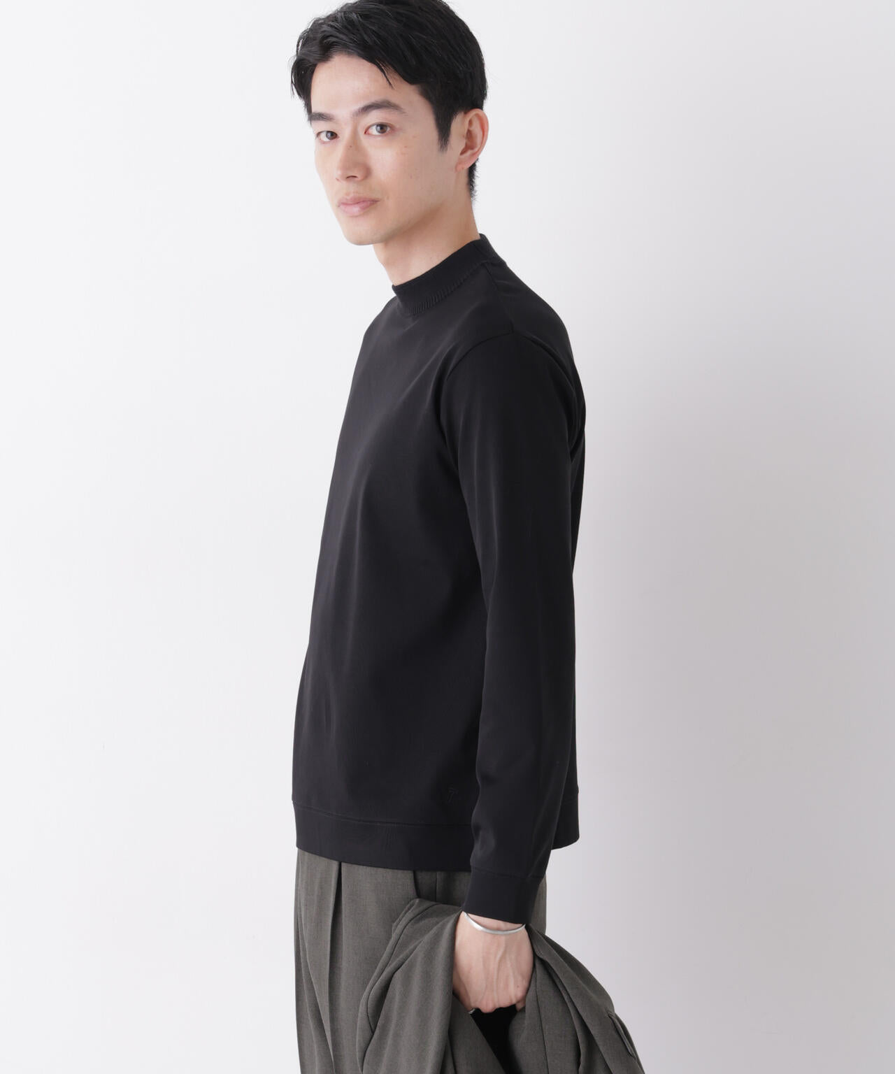 「FORMAL JERSEY」Plus デザインモックネック 6686223217