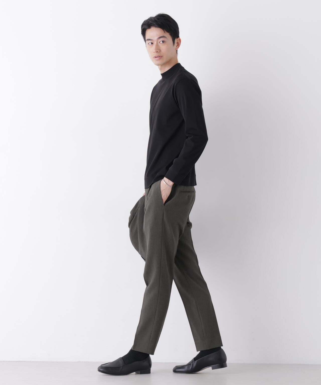 「FORMAL JERSEY」Plus デザインモックネック 6686223217