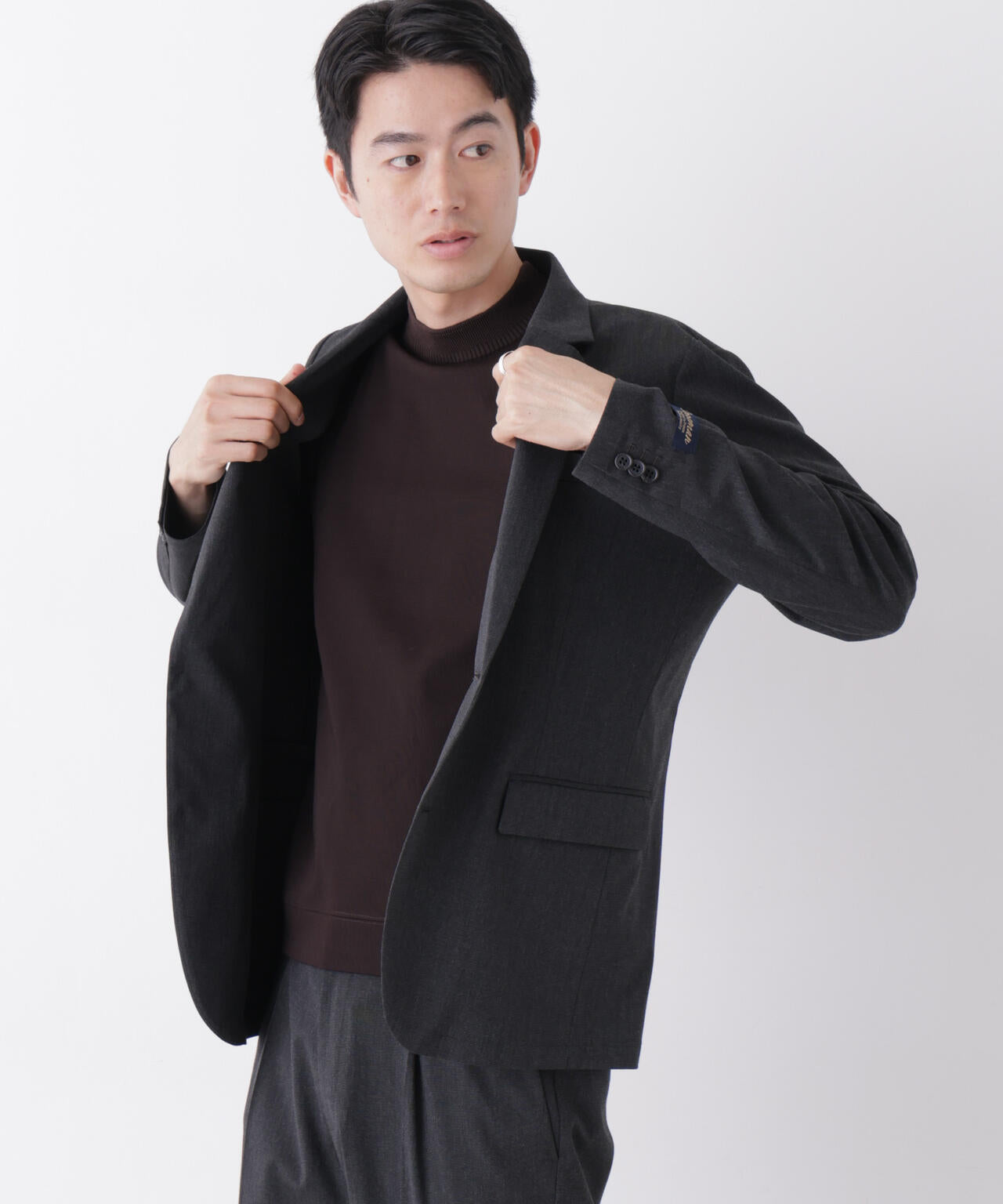 「FORMAL JERSEY」Plus デザインモックネック 6686223217