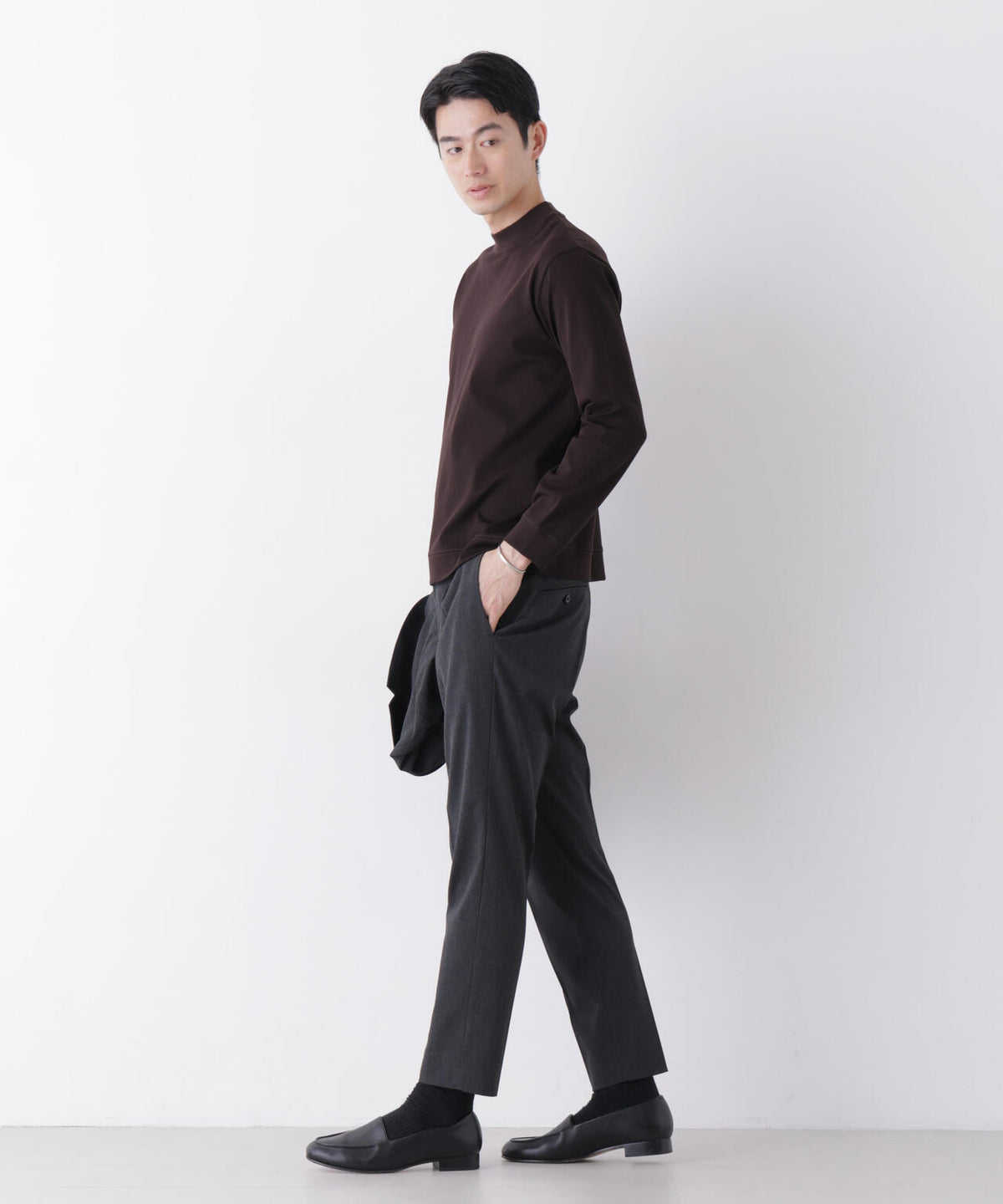 「FORMAL JERSEY」Plus デザインモックネック 6686223217