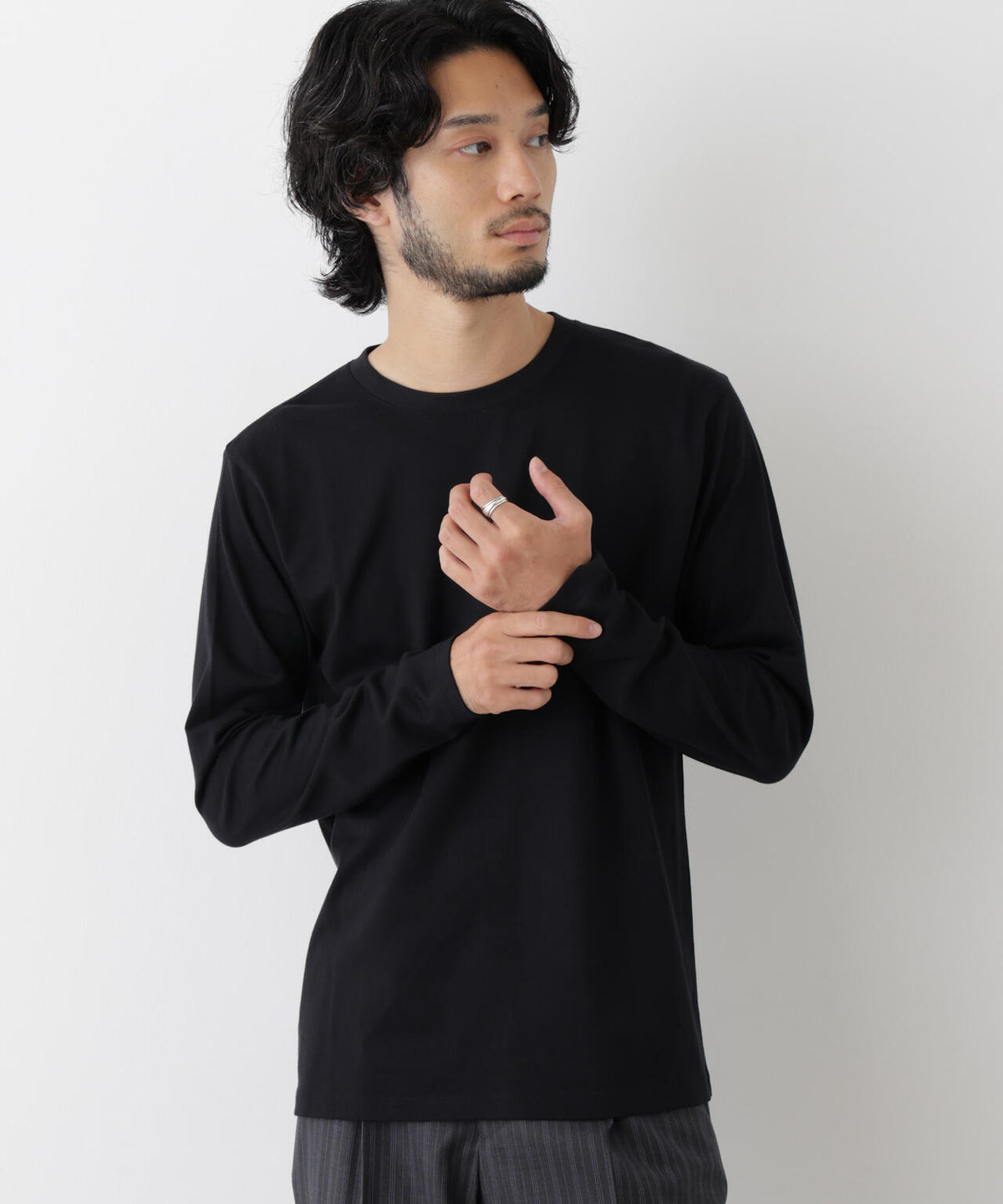 Anti Soaked(R) 汗染み防止 クルーネックTシャツ 6686223221