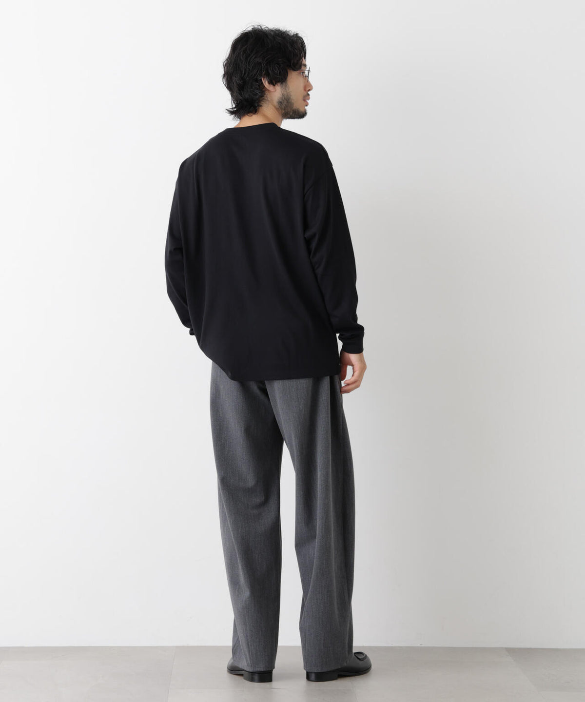 Anti Soaked(R) 汗染み防止 ビッグTシャツ 長袖 6686223222