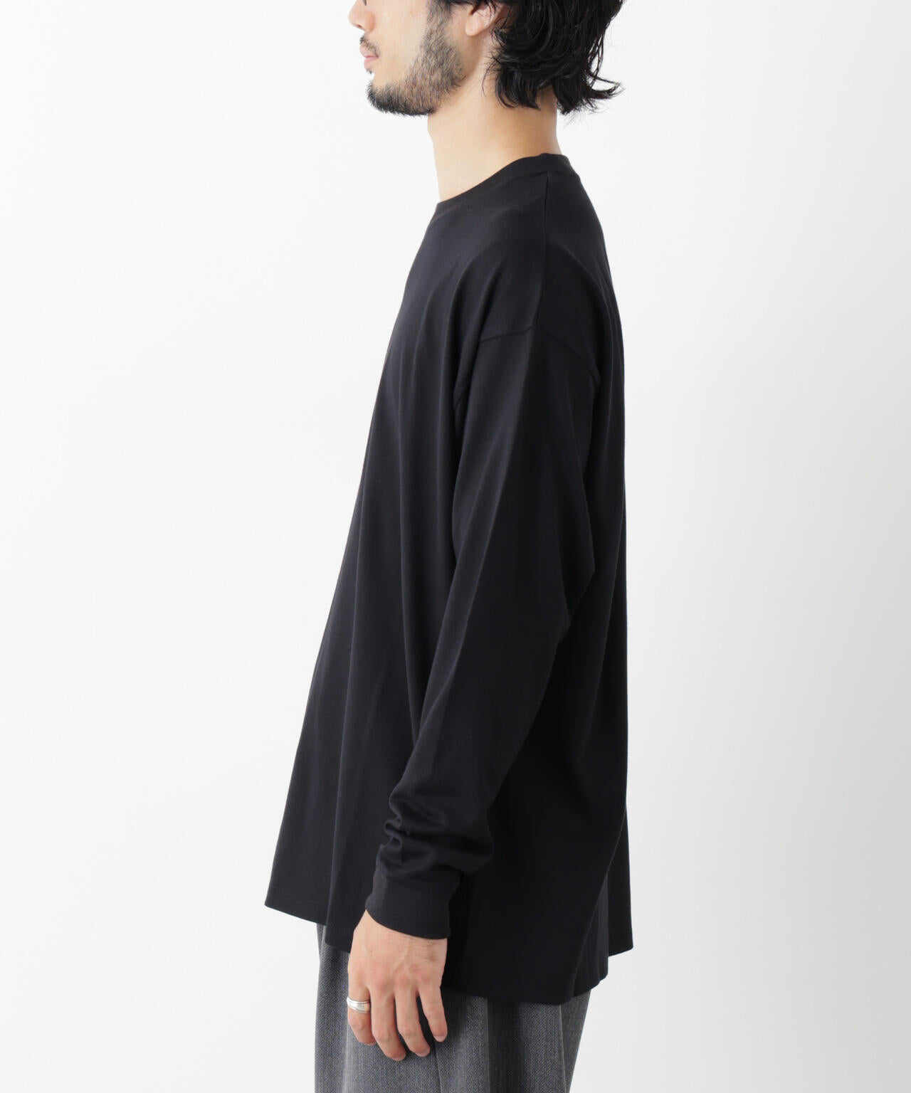 Anti Soaked(R) 汗染み防止 ビッグTシャツ 長袖 6686223222