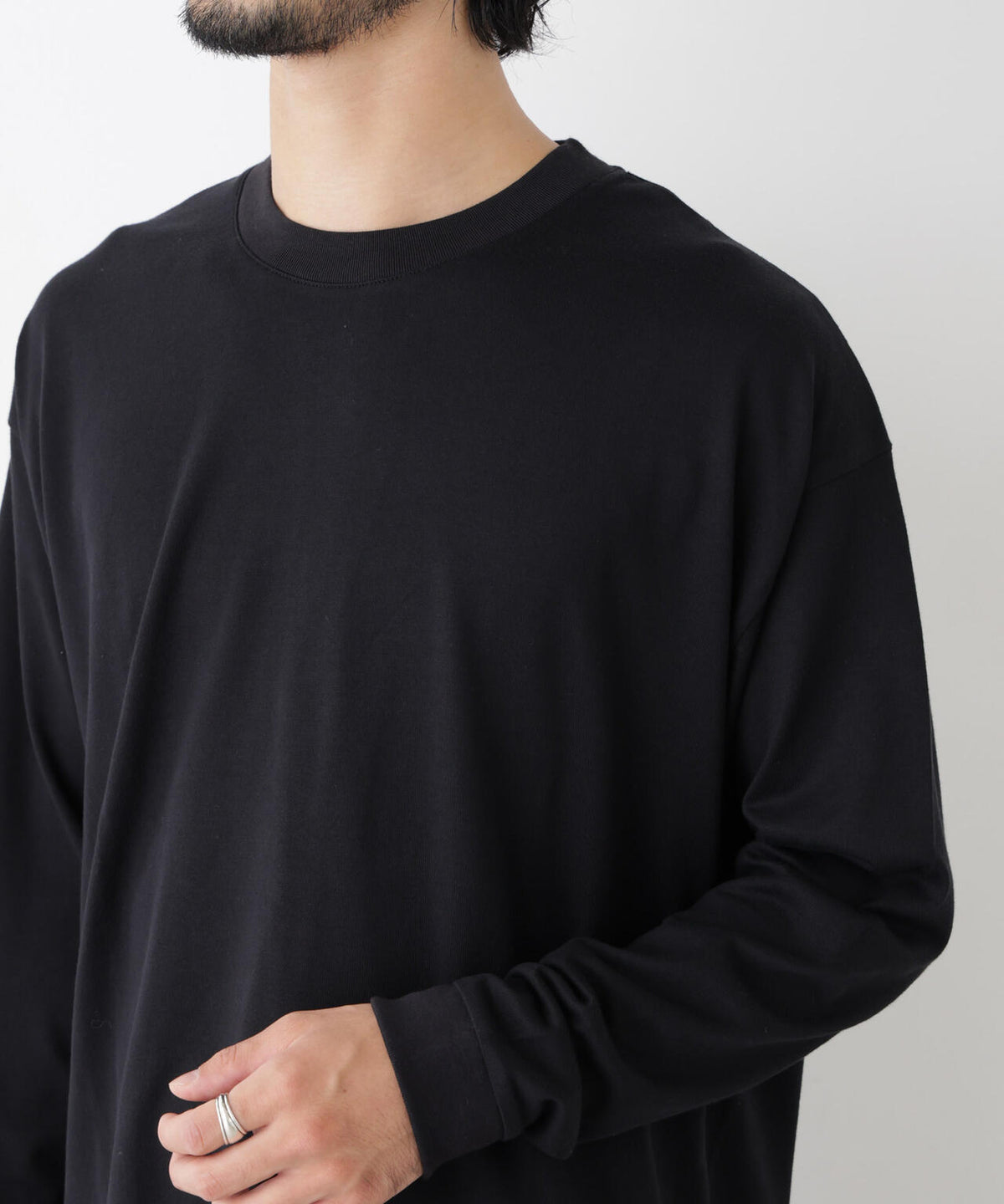 Anti Soaked(R) 汗染み防止 ビッグTシャツ 長袖 6686223222