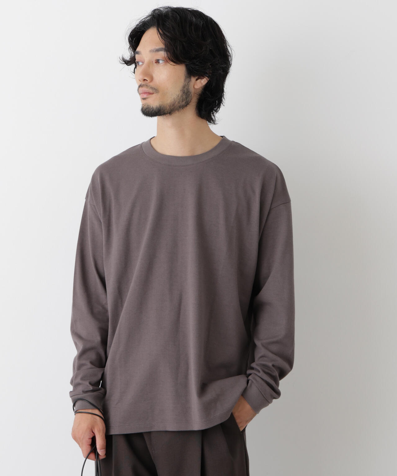 Anti Soaked(R) 汗染み防止 ビッグTシャツ 長袖 6686223222
