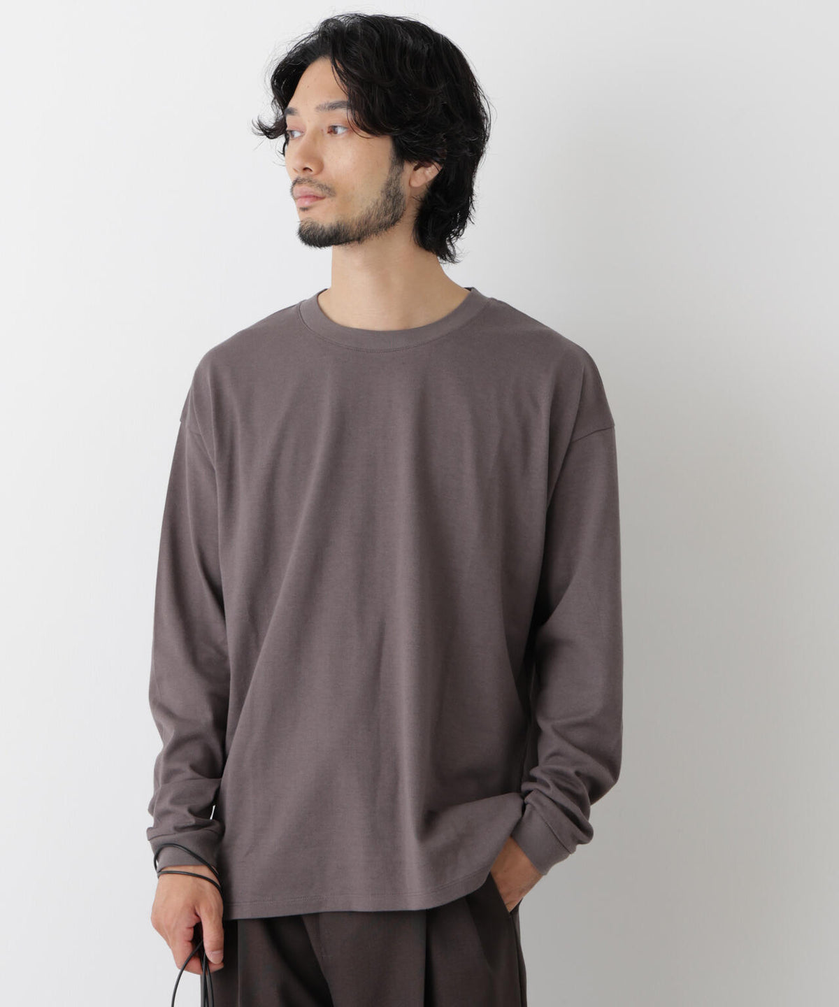 Anti Soaked(R) 汗染み防止 ビッグTシャツ 長袖 6686223222