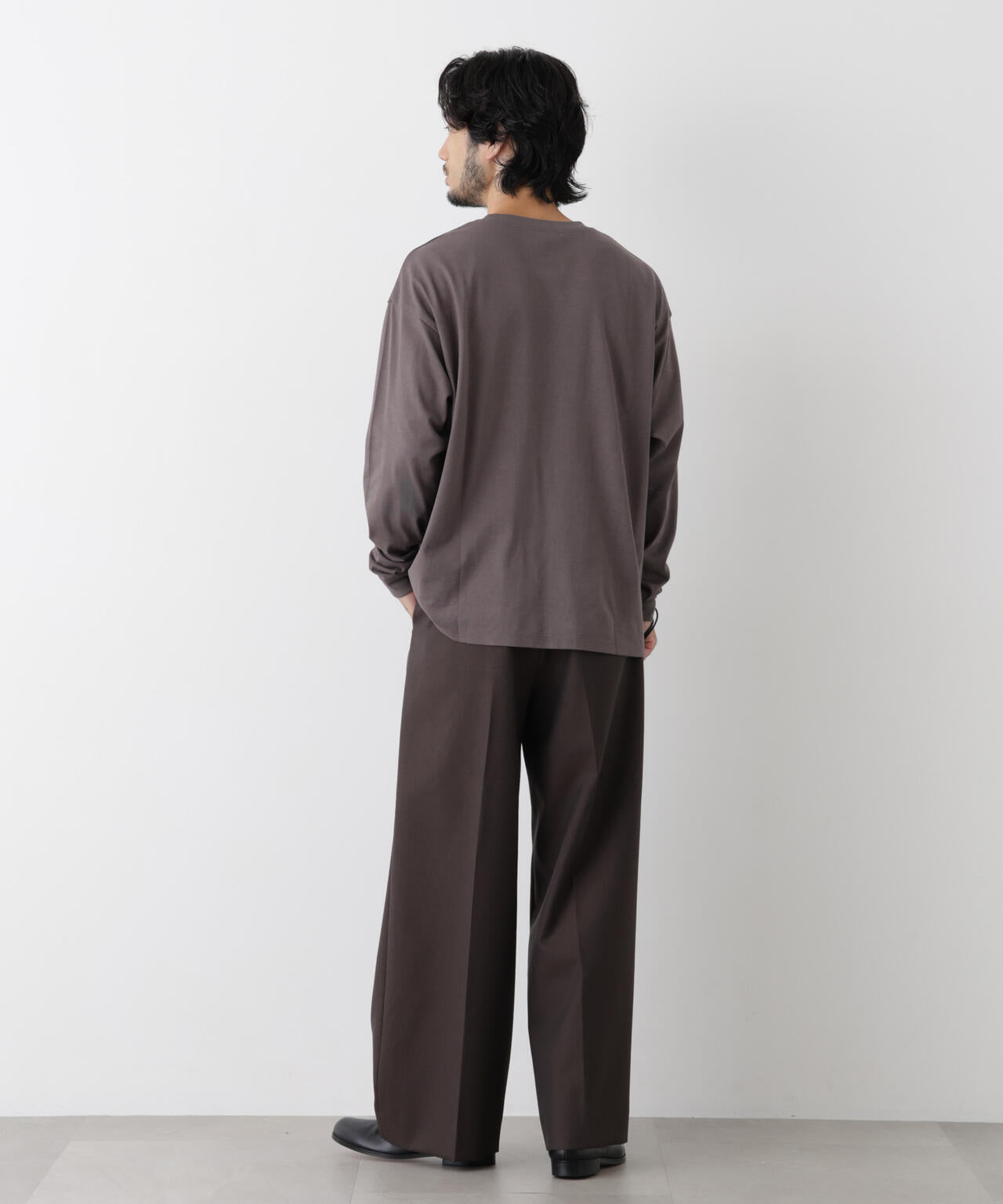 Anti Soaked(R) 汗染み防止 ビッグTシャツ 長袖 6686223222